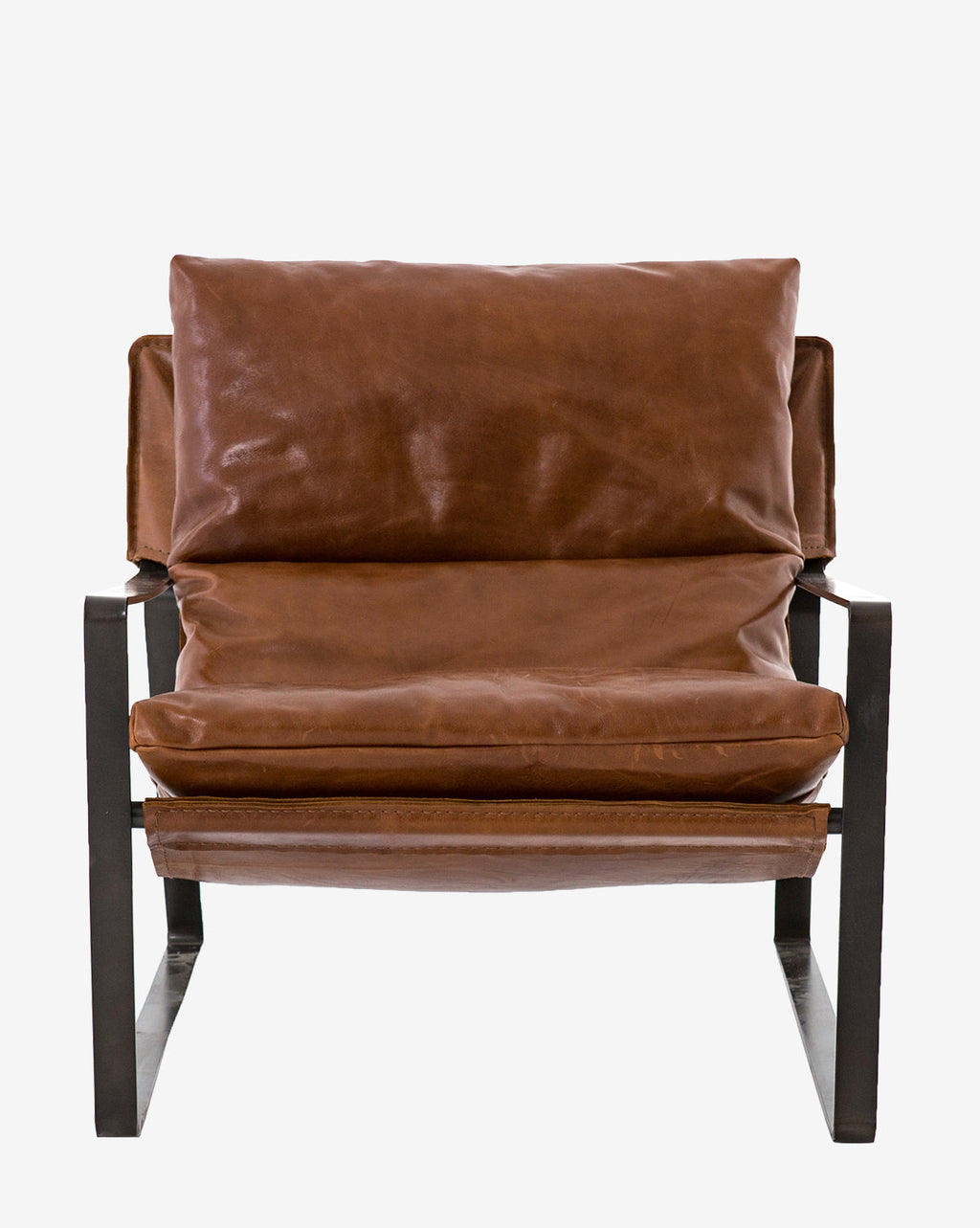 McGee & Co - Peyton Leather Sling Chair
