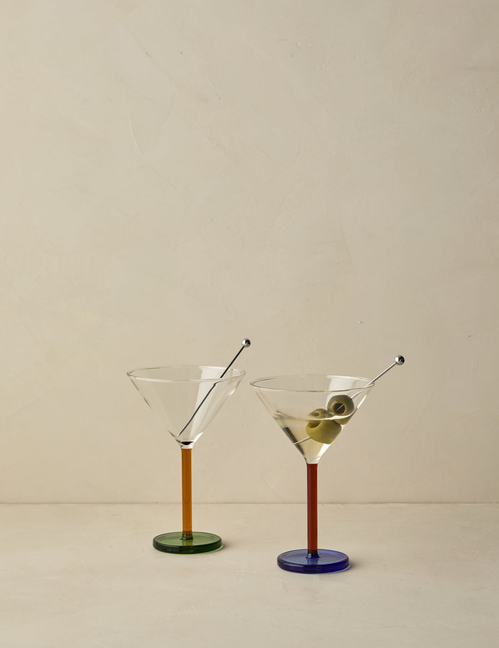 Lulu and Georgia - Piano Cocktail Glass (Set of 2) by Sophie Lou Jacobsen