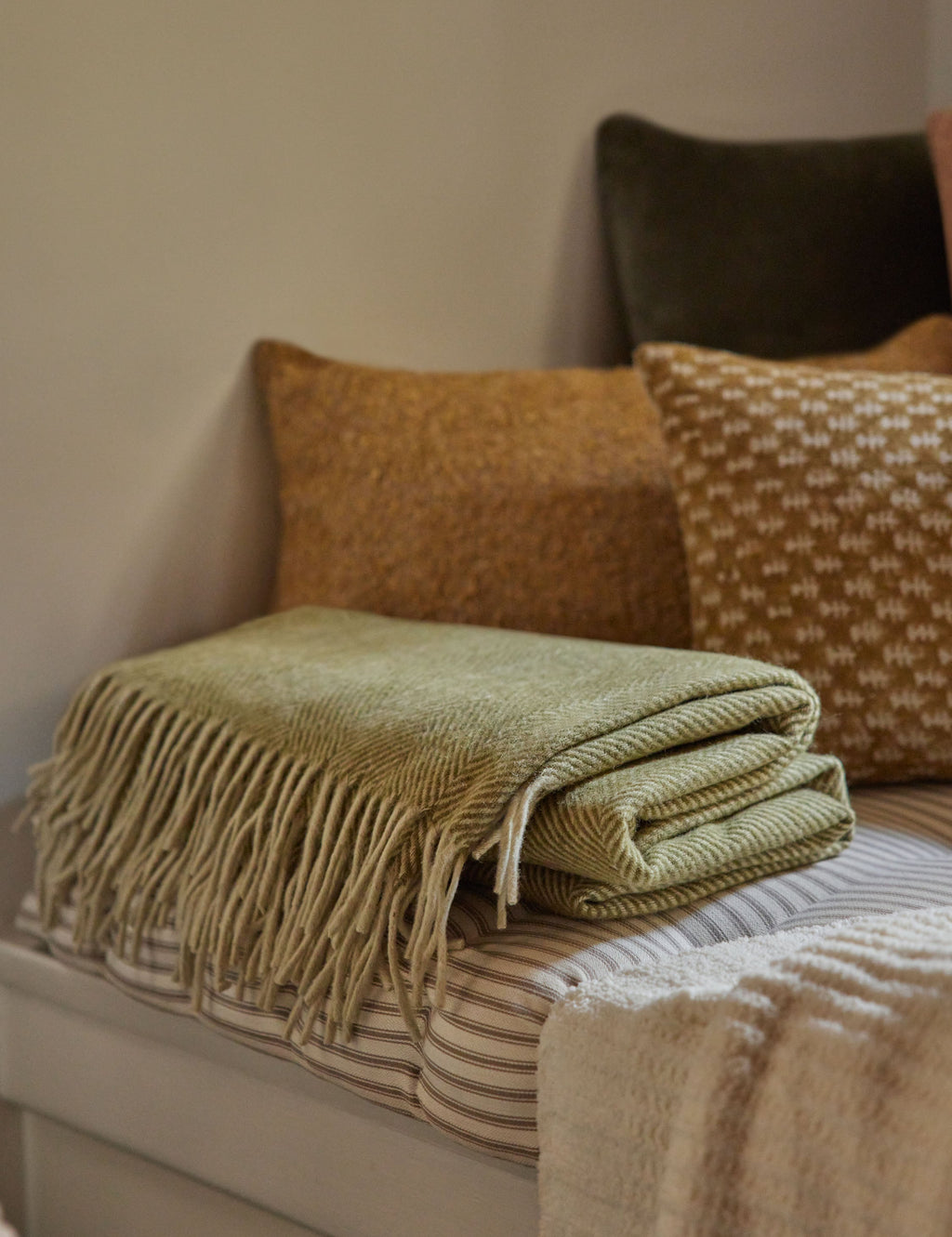Lulu and Georgia - Recycled Wool Throw by TBCo
