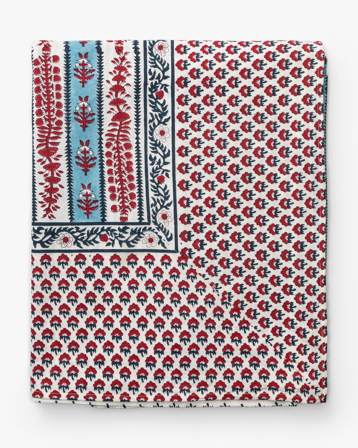 McGee & Co - Provence Red & Blue Tablecloth