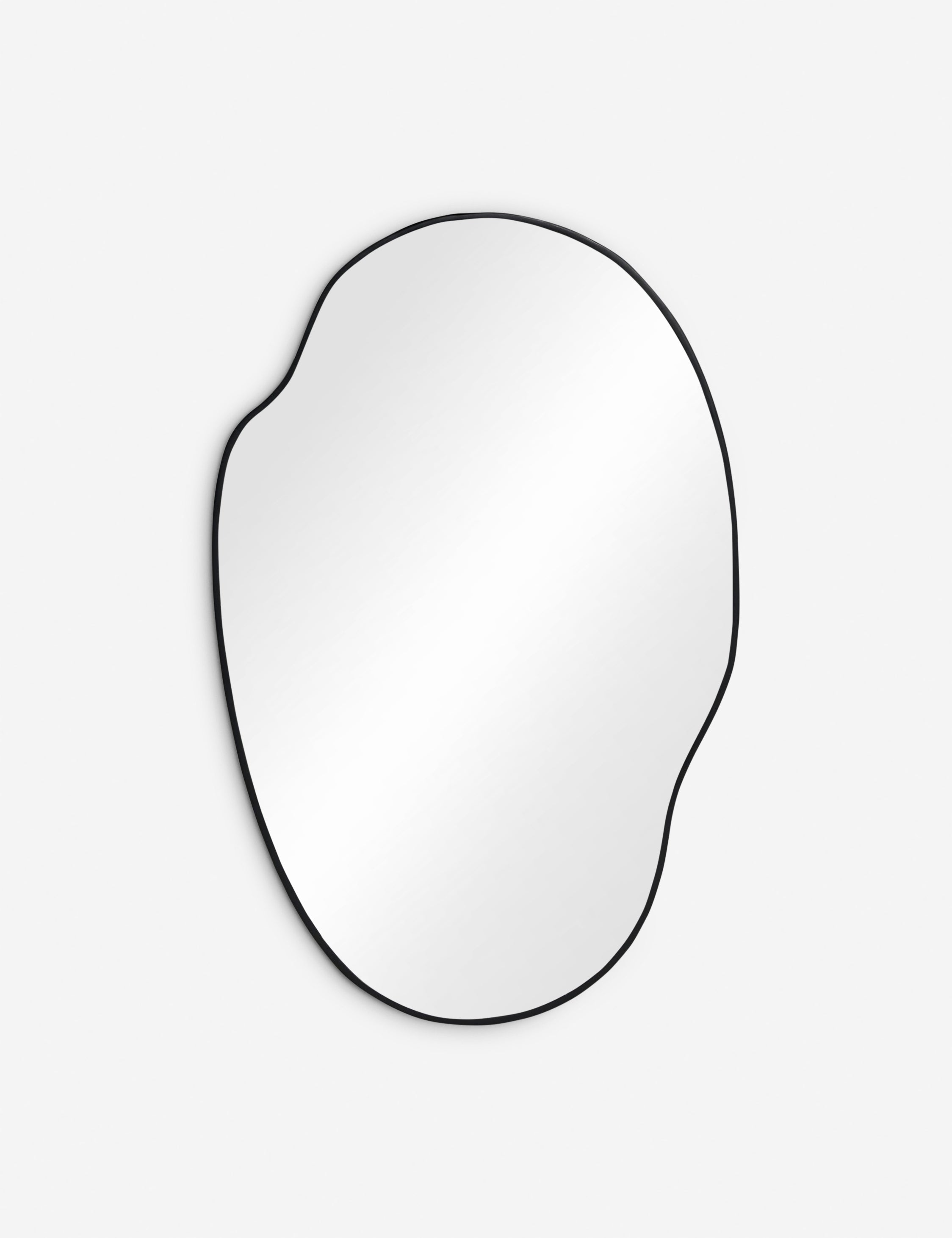 Lulu and Georgia - Open Box: Puddle Mirror, Black, Large by Sarah Sherman Samuel
