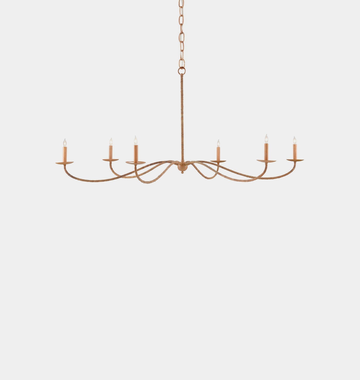 Amber Interiors - Pulpo Rattan Chandelier