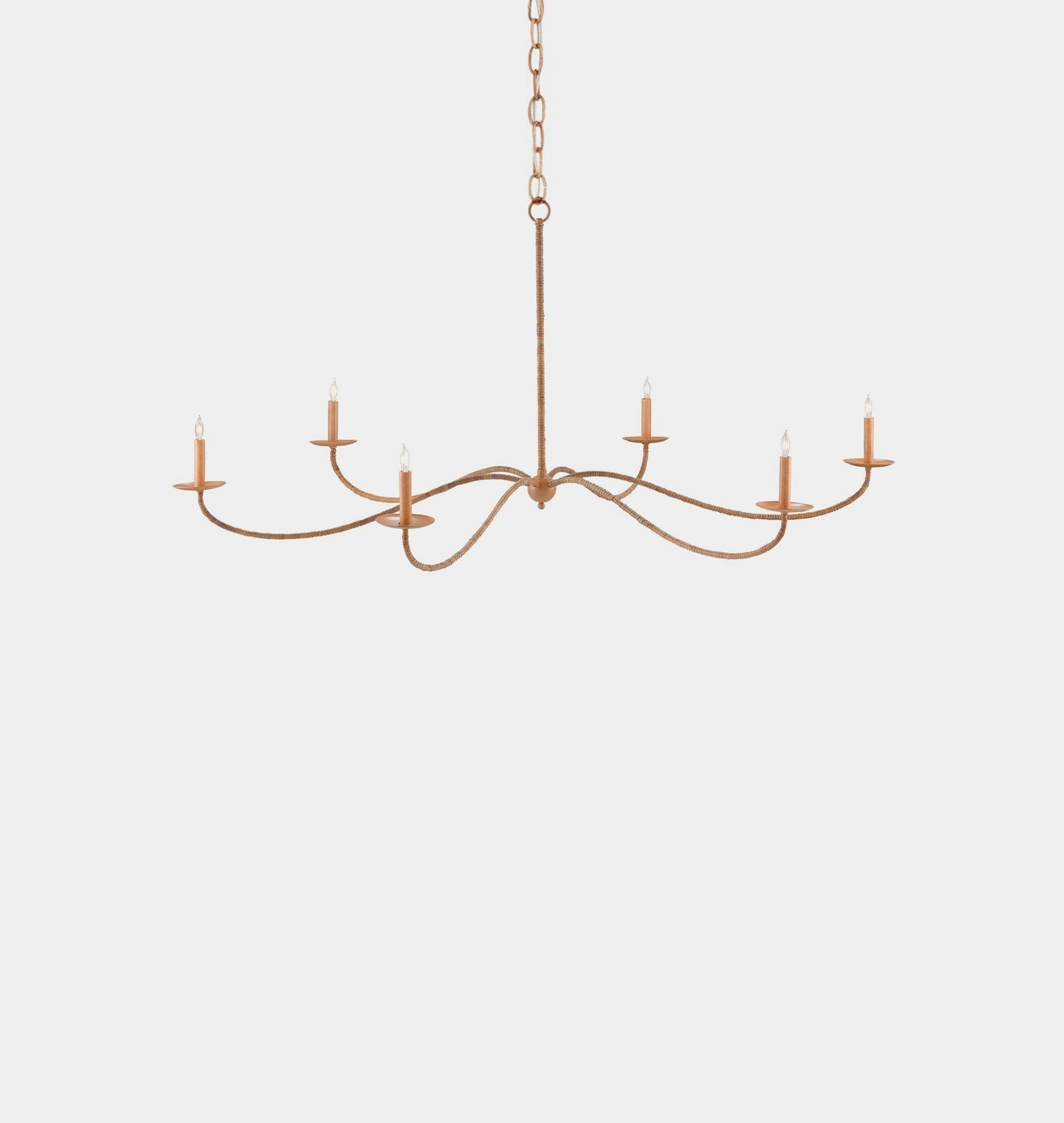 Amber Interiors - Pulpo Rattan Chandelier