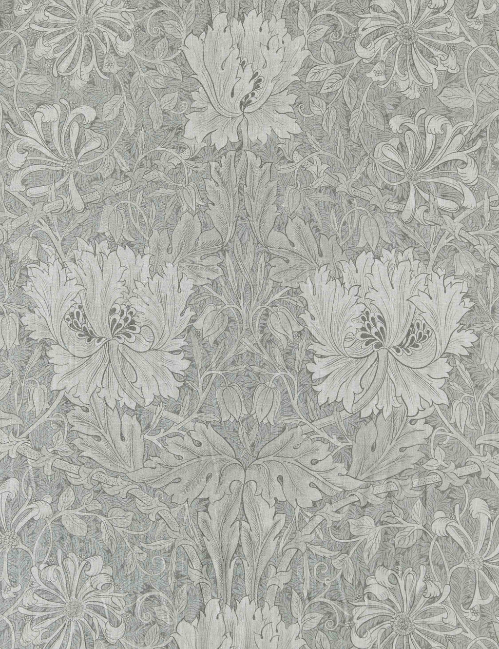 Lulu and Georgia - Pure Honeysuckle and Tulip Linen Blend Fabric by Morris & Co.
