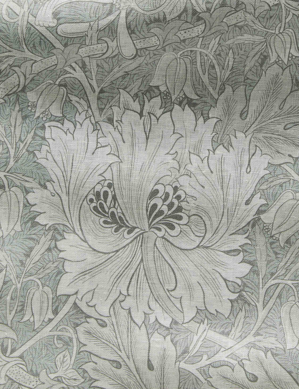 Lulu and Georgia - Pure Honeysuckle and Tulip Linen Blend Fabric by Morris & Co.