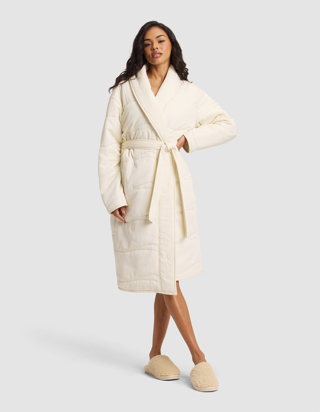 Cozy Earth - Women's Quilted House Coat