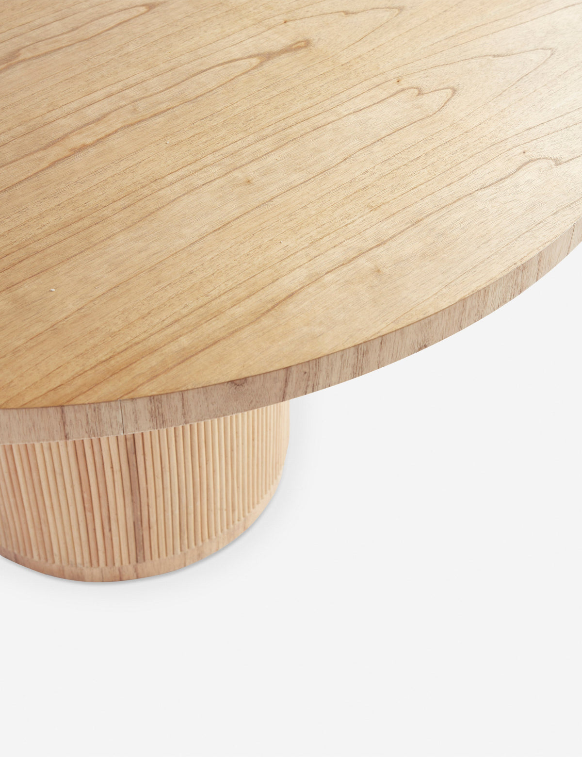 Lulu and Georgia - Open Box: Elvia Round Dining Table, Natural