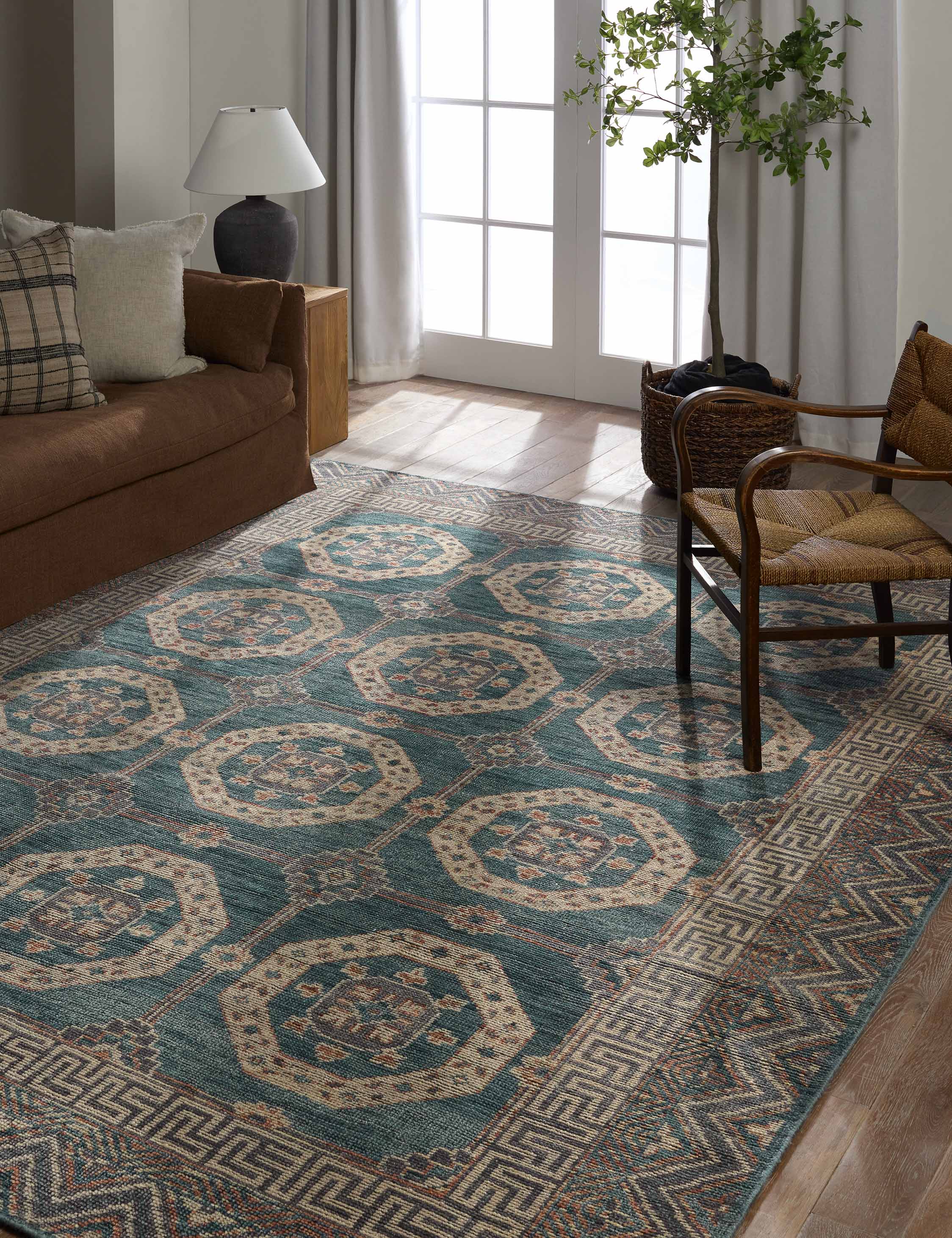 Lulu and Georgia - Adil Hand - Knotted Wool Rug