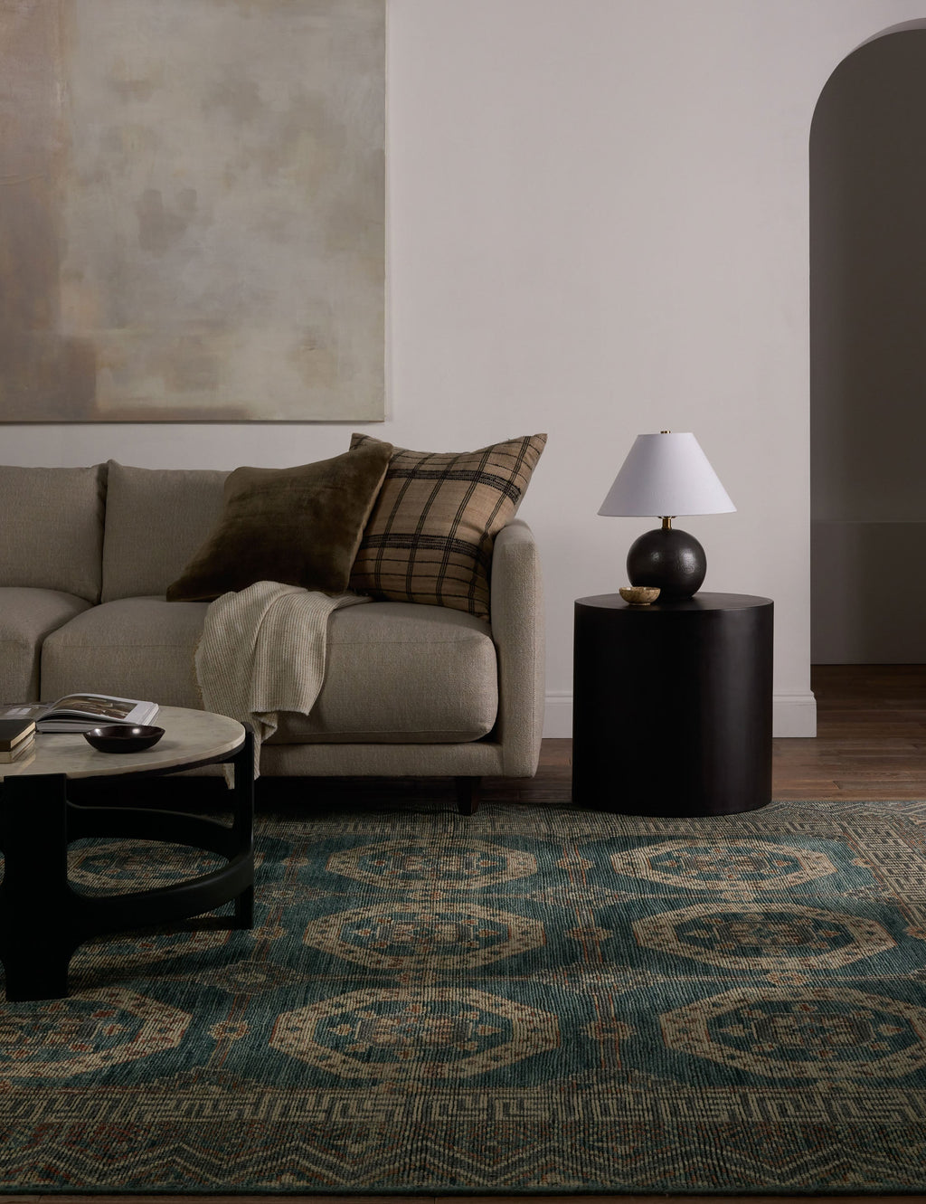 Lulu and Georgia - Adil Hand - Knotted Wool Rug