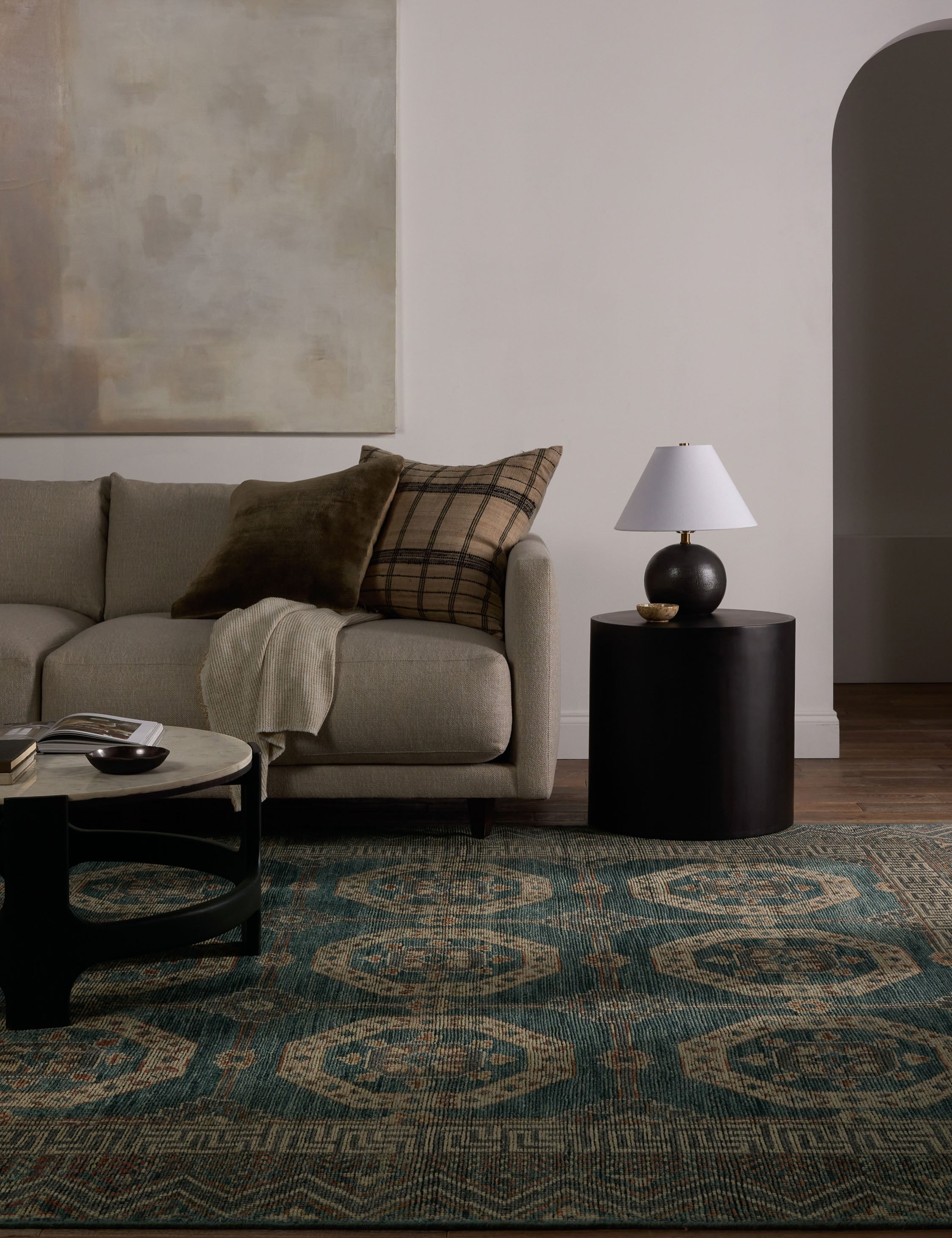 Lulu and Georgia - Adil Hand - Knotted Wool Rug