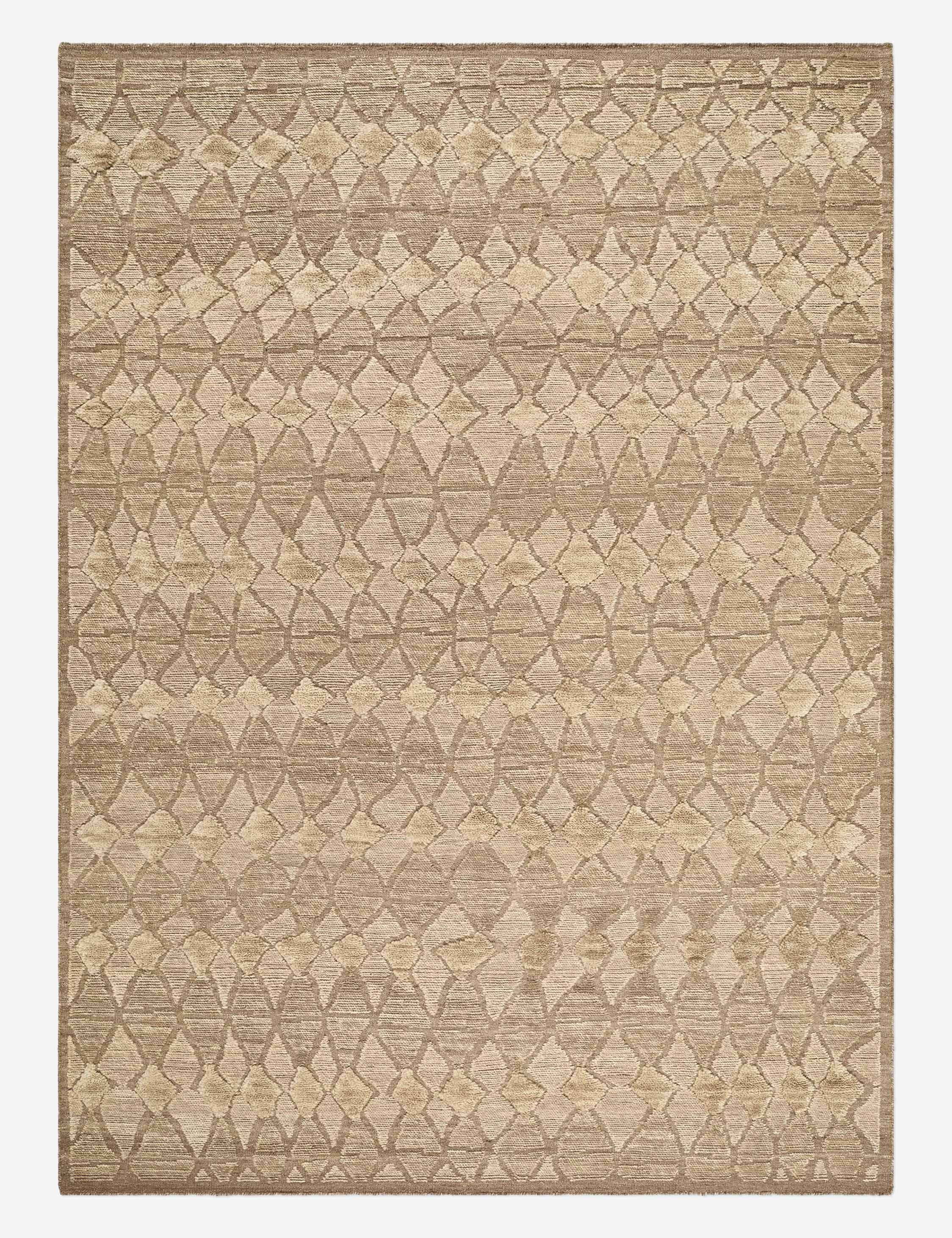Lulu and Georgia - Sanjay Hand - Knotted Wool Rug