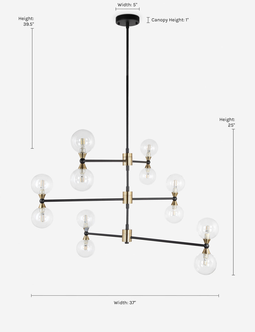Lulu and Georgia - Manahil Chandelier