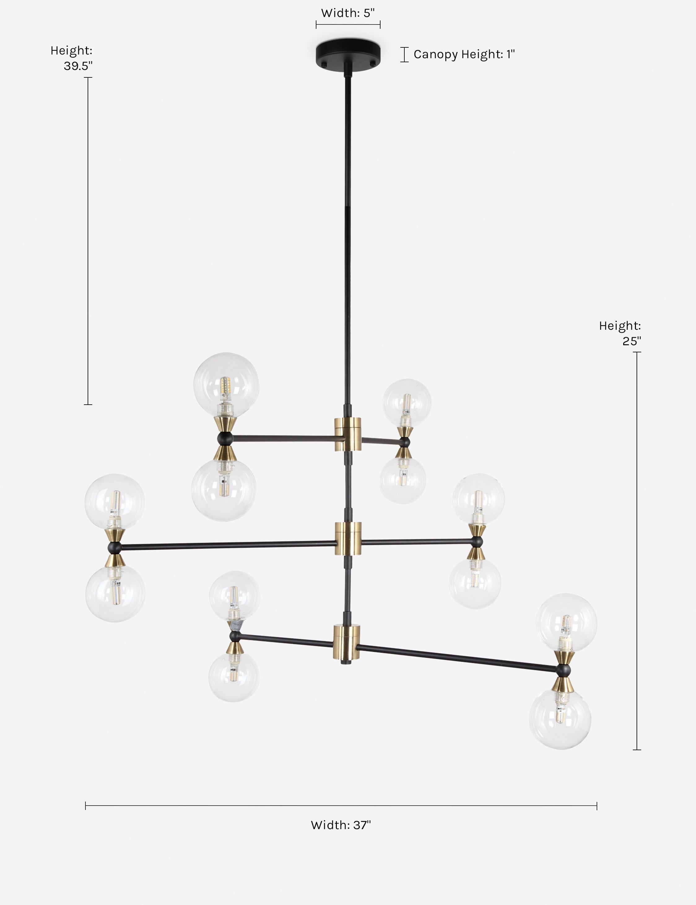 Lulu and Georgia - Manahil Chandelier