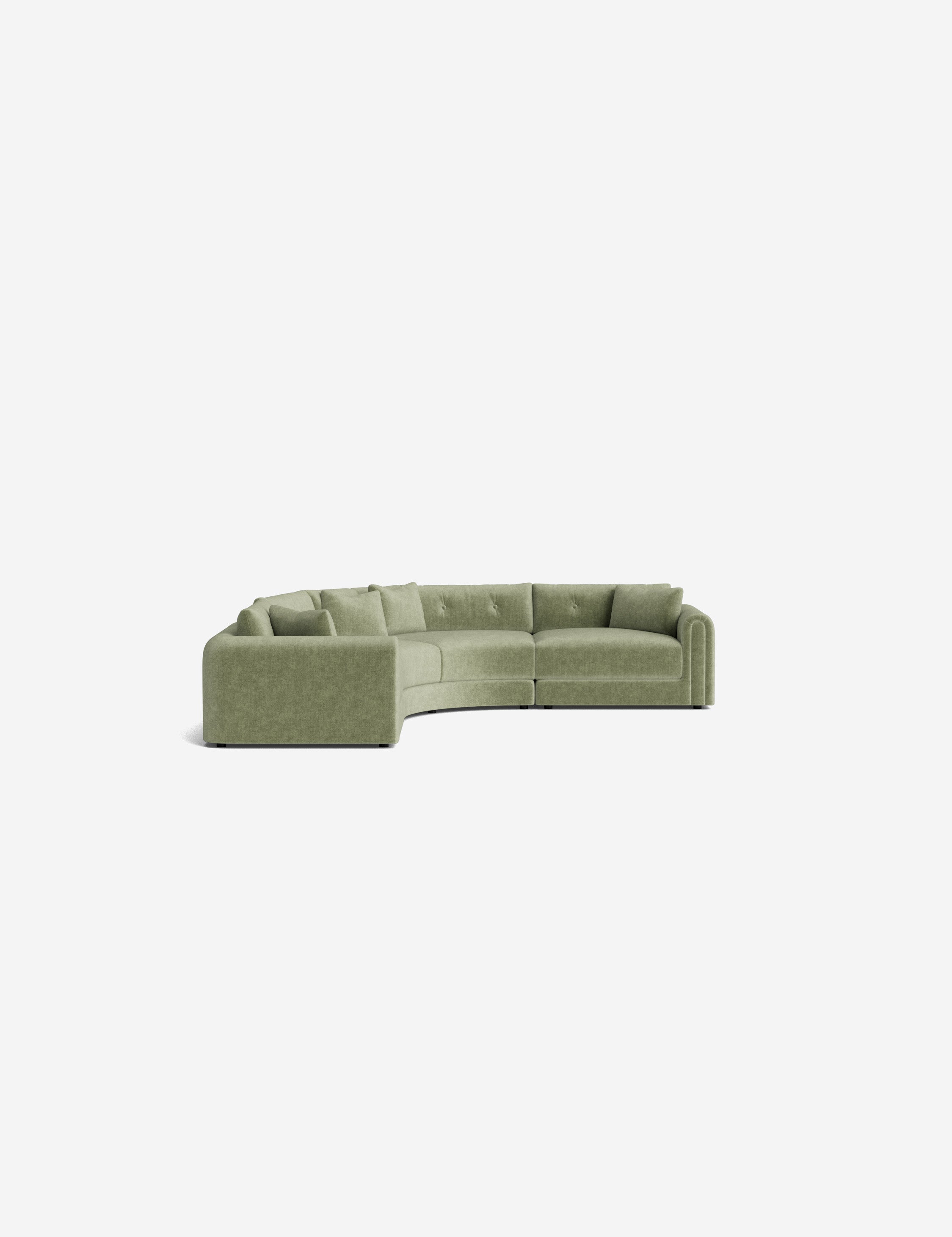 Lulu and Georgia - Rosado Modular Corner Sectional Sofa
