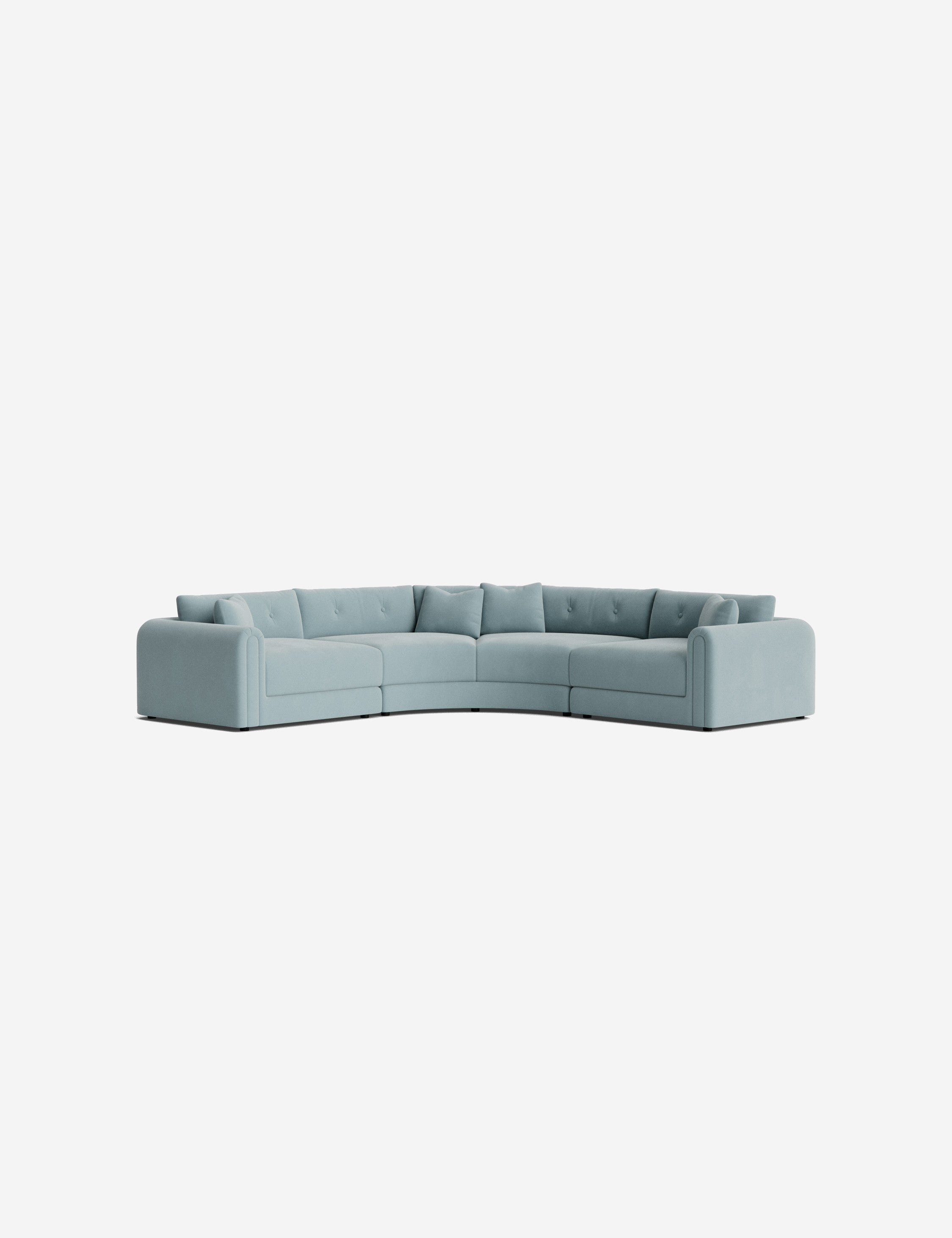 Lulu and Georgia - Rosado Modular Corner Sectional Sofa
