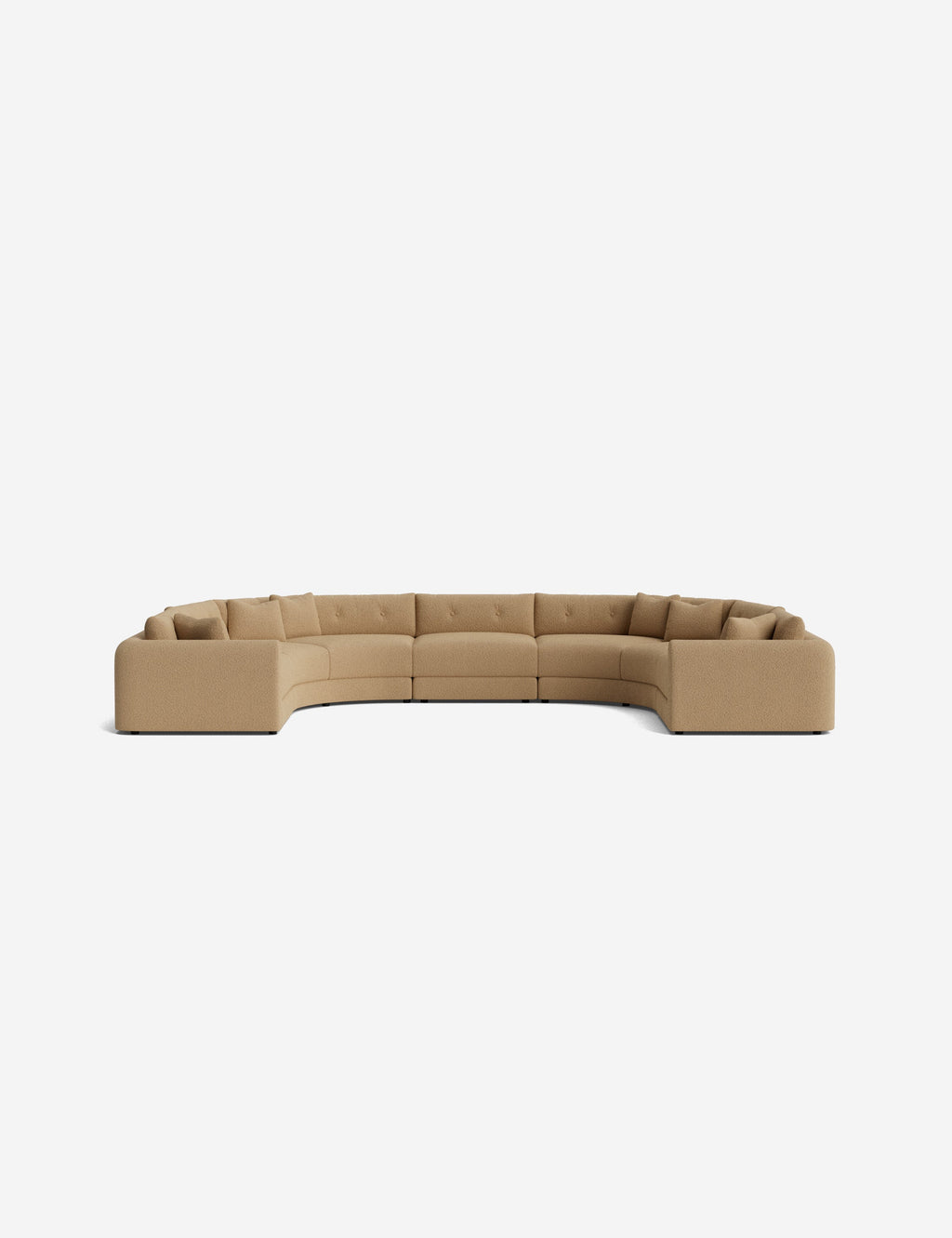 Lulu and Georgia - Rosado Modular U - Shaped Sectional Sofa