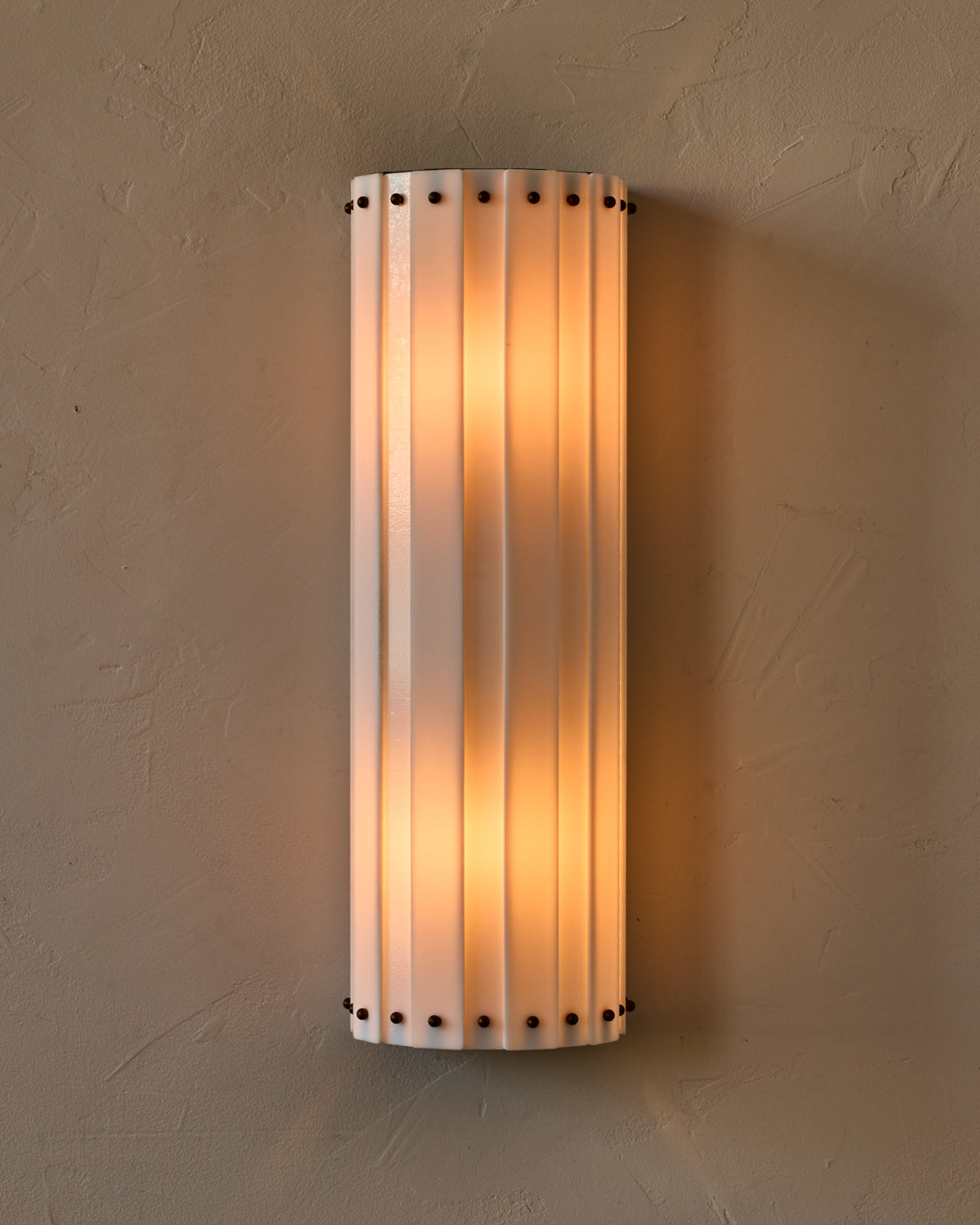 RTO Lighting - ADELE MILK GLASS FLUSH SCONCE