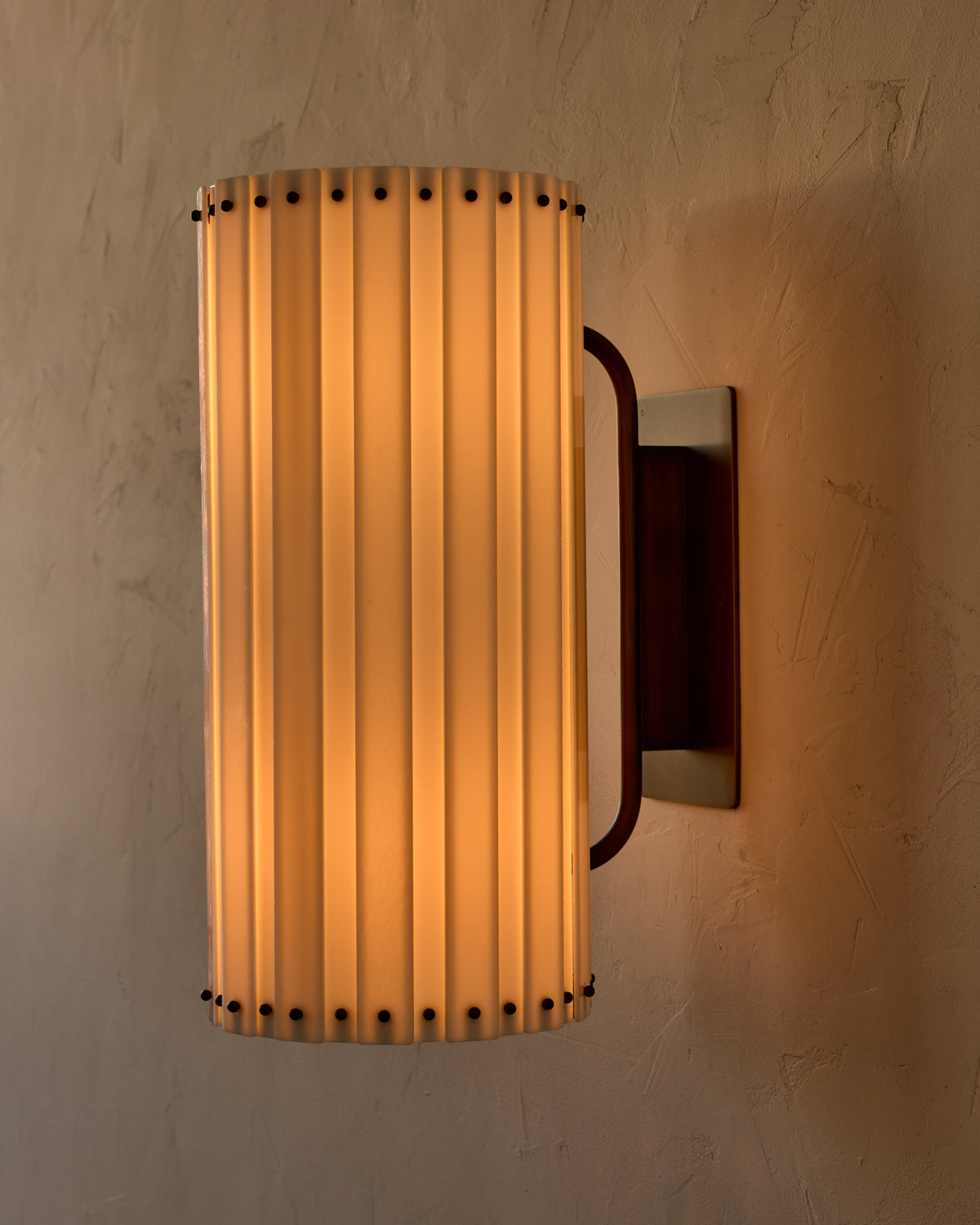 RTO Lighting - ADELE MILK GLASS ARC SCONCE