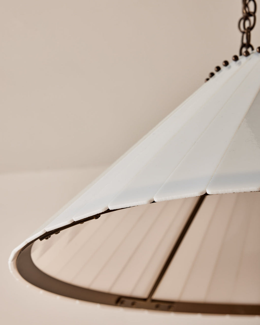 RTO Lighting - ADELE MILK GLASS CHANDELIER