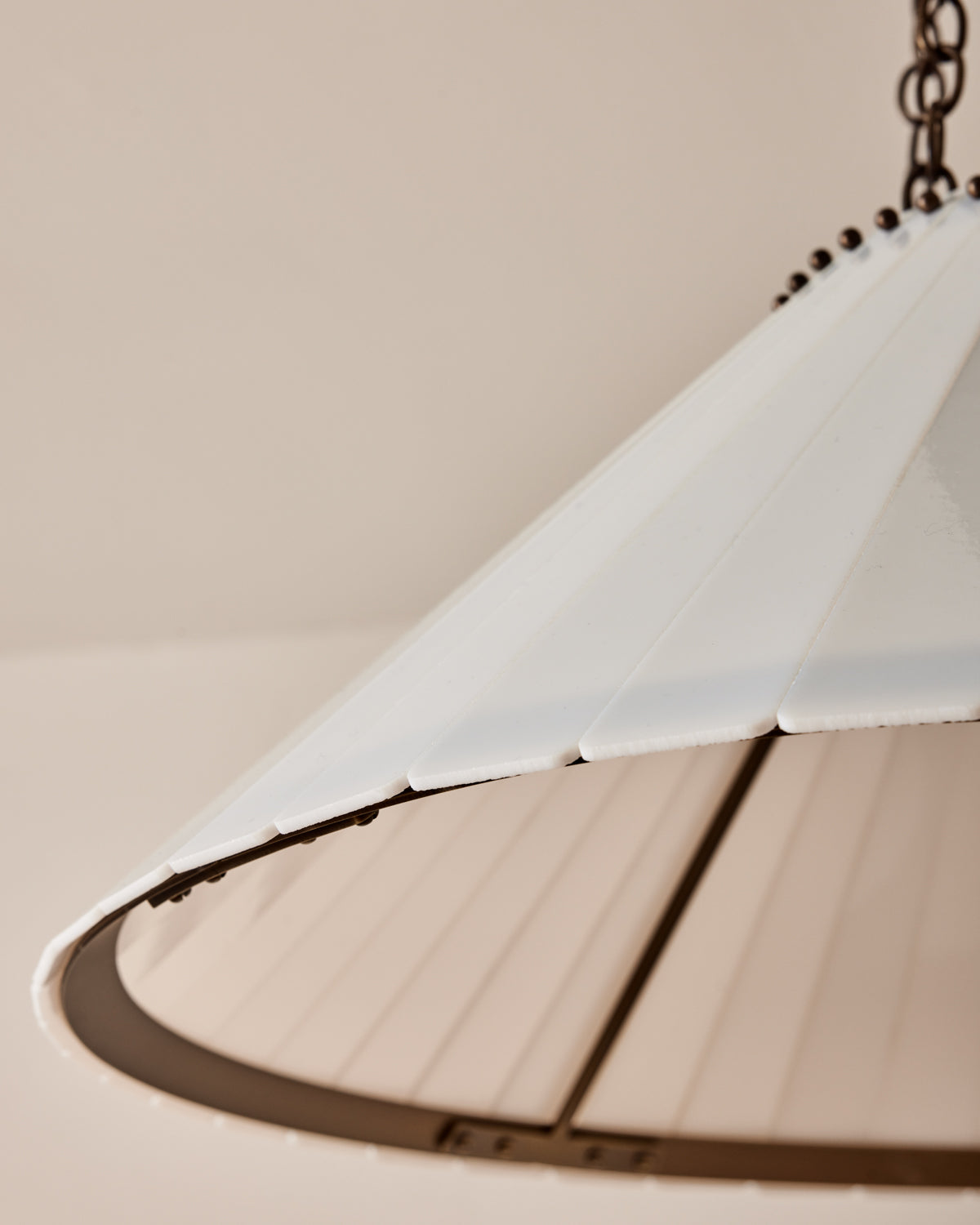 RTO Lighting - ADELE MILK GLASS CHANDELIER