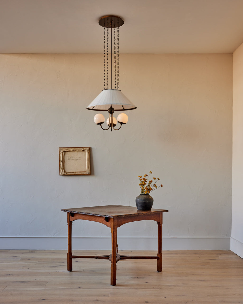 RTO Lighting - ADELE MILK GLASS CHANDELIER