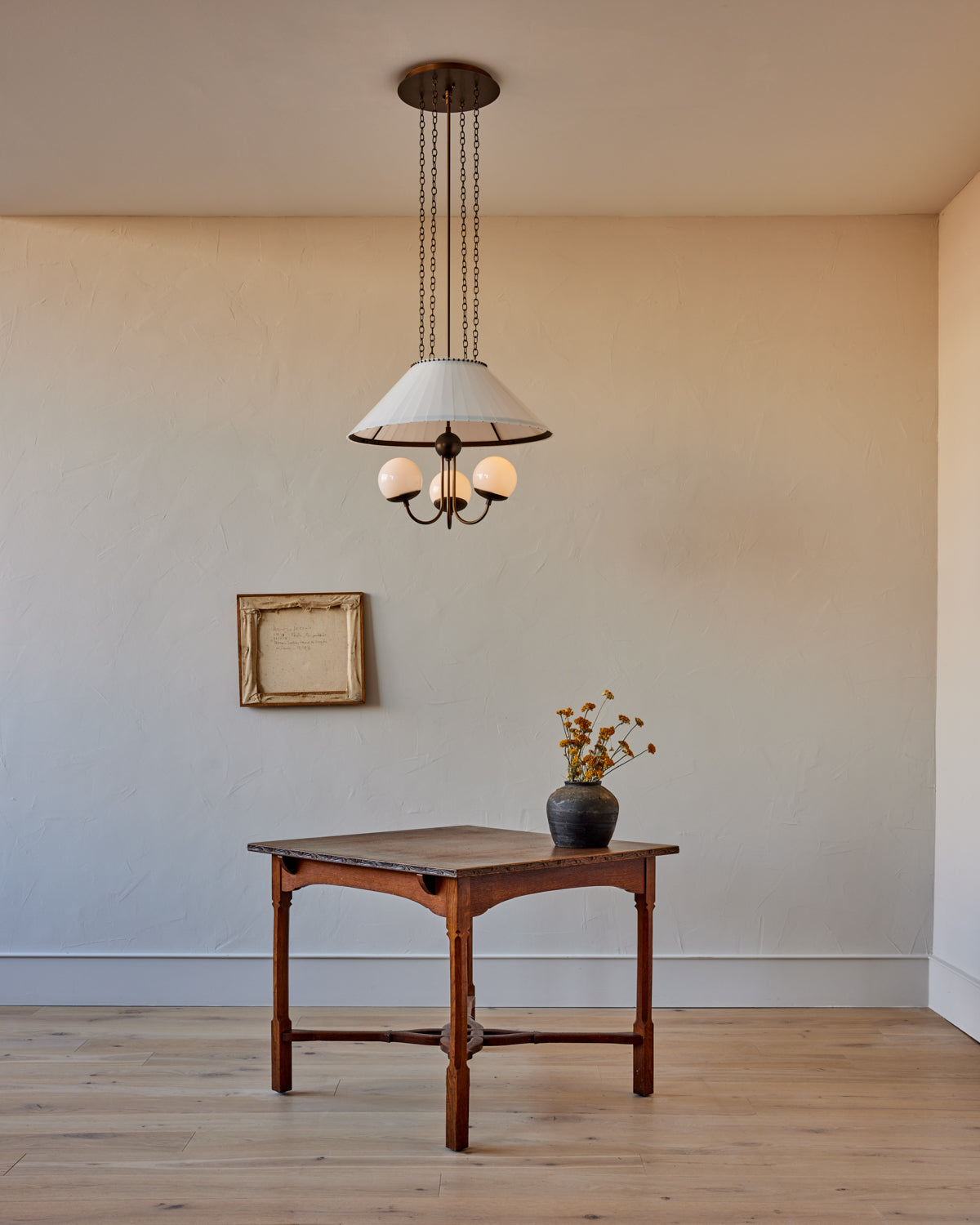 RTO Lighting - ADELE MILK GLASS CHANDELIER