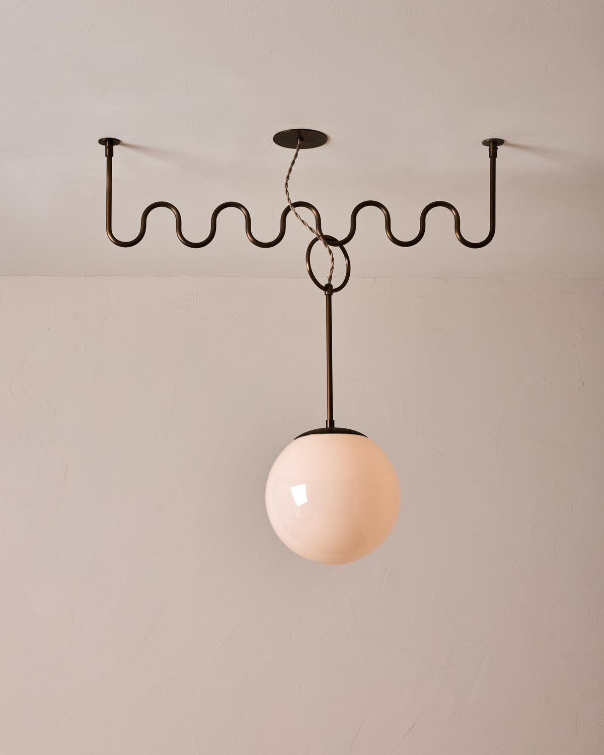 RTO Lighting - CECIL ADJUSTABLE CEILING LIGHT - ANTIQUE BRASS - 36" - AD