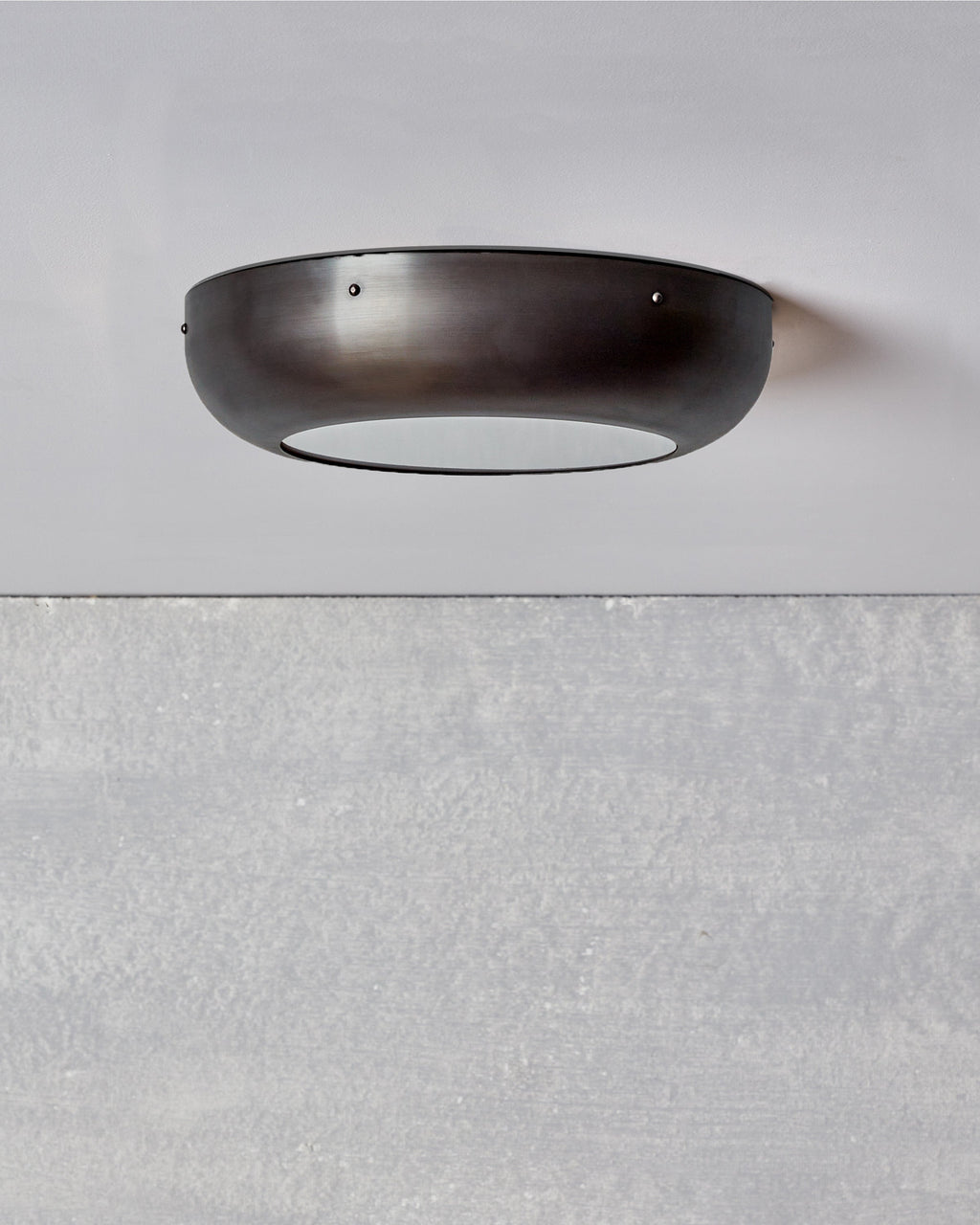 RTO Lighting - LUCILLE MILK GLASS FLUSH MOUNT