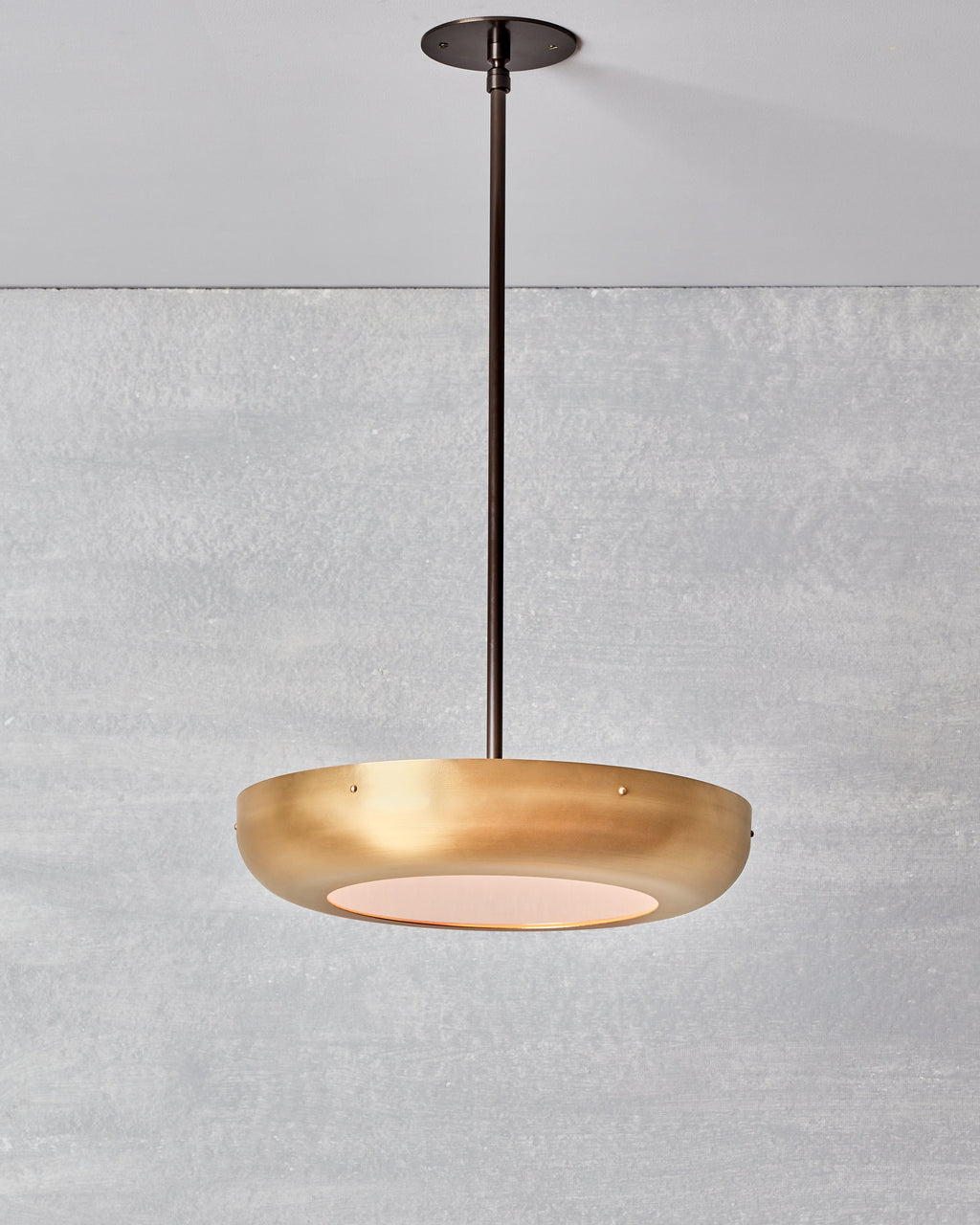 RTO Lighting - LUCILLE MILK GLASS PENDANT - LARGE