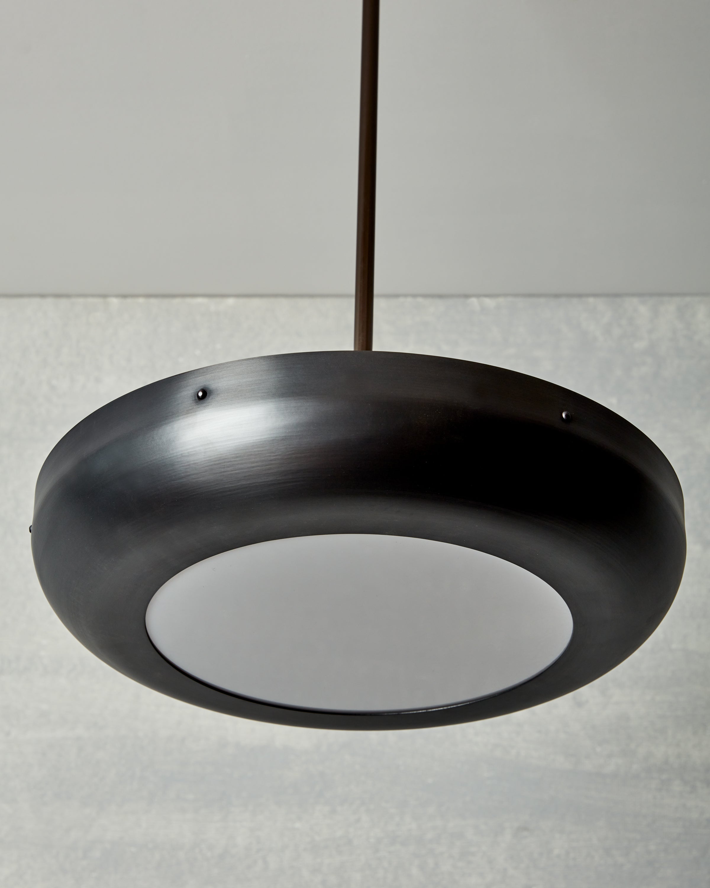 RTO Lighting - LUCILLE MILK GLASS PENDANT - LARGE