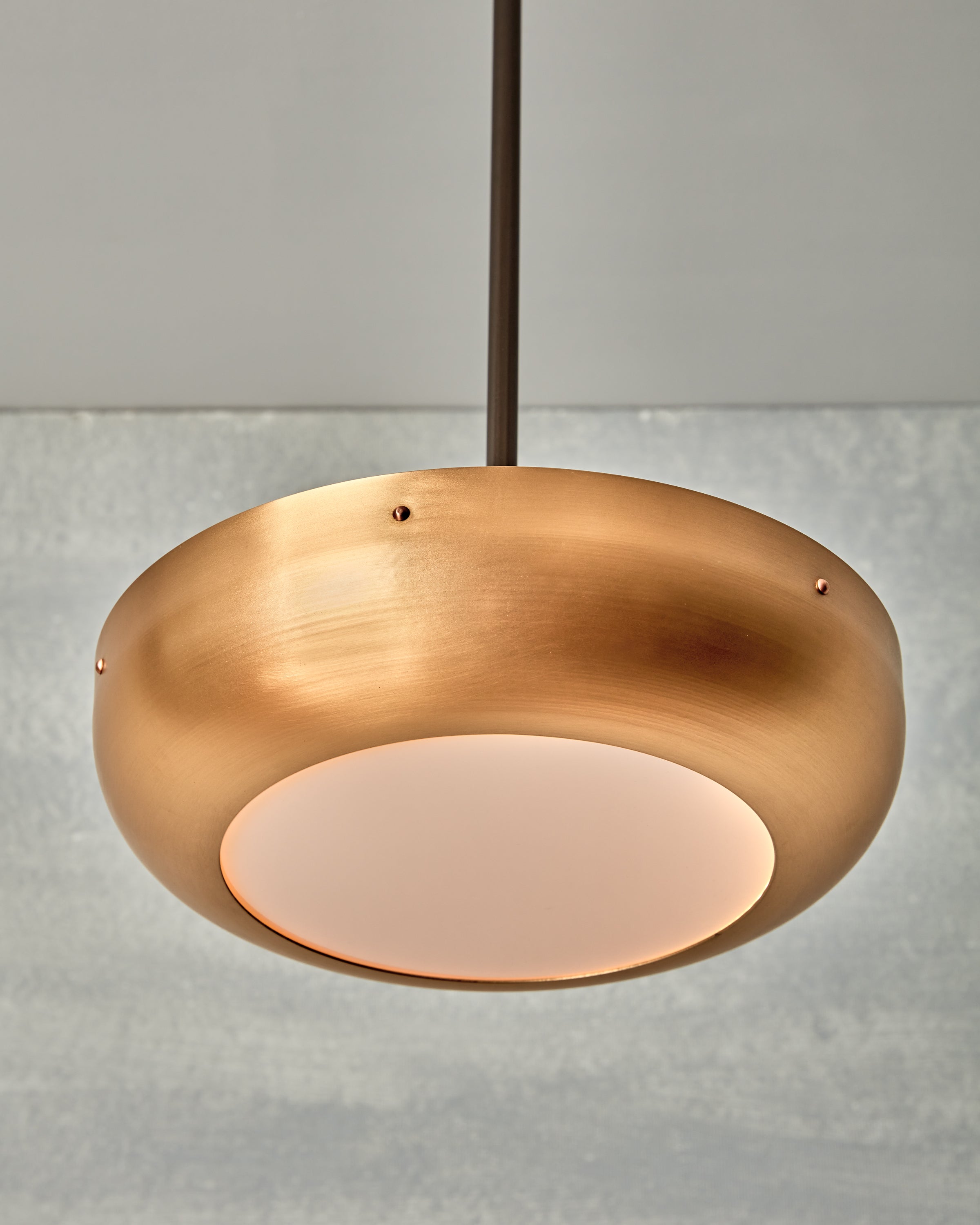 RTO Lighting - LUCILLE MILK GLASS PENDANT - SMALL