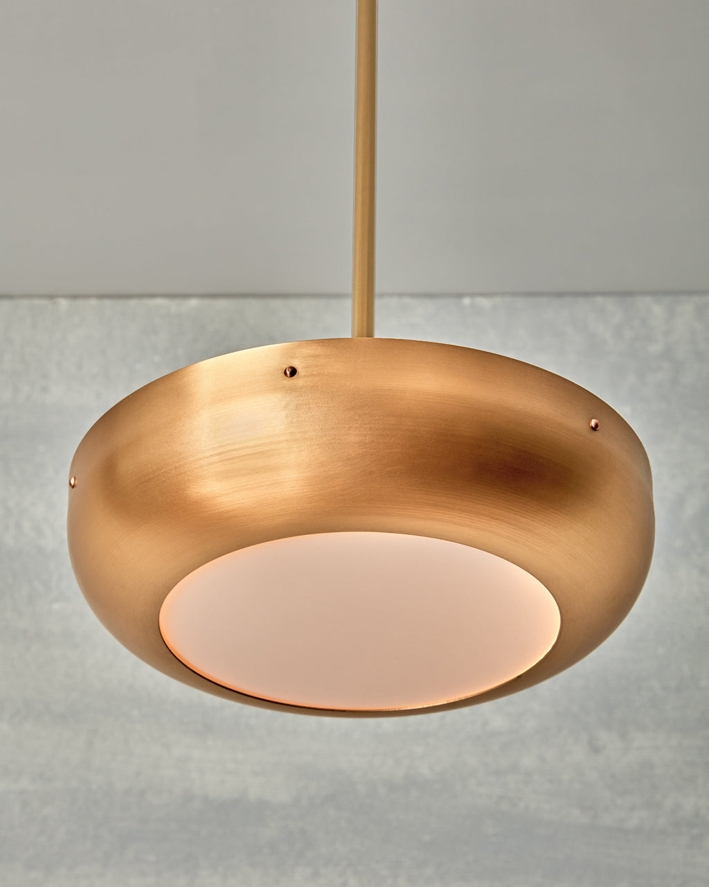 RTO Lighting - LUCILLE MILK GLASS PENDANT - SMALL