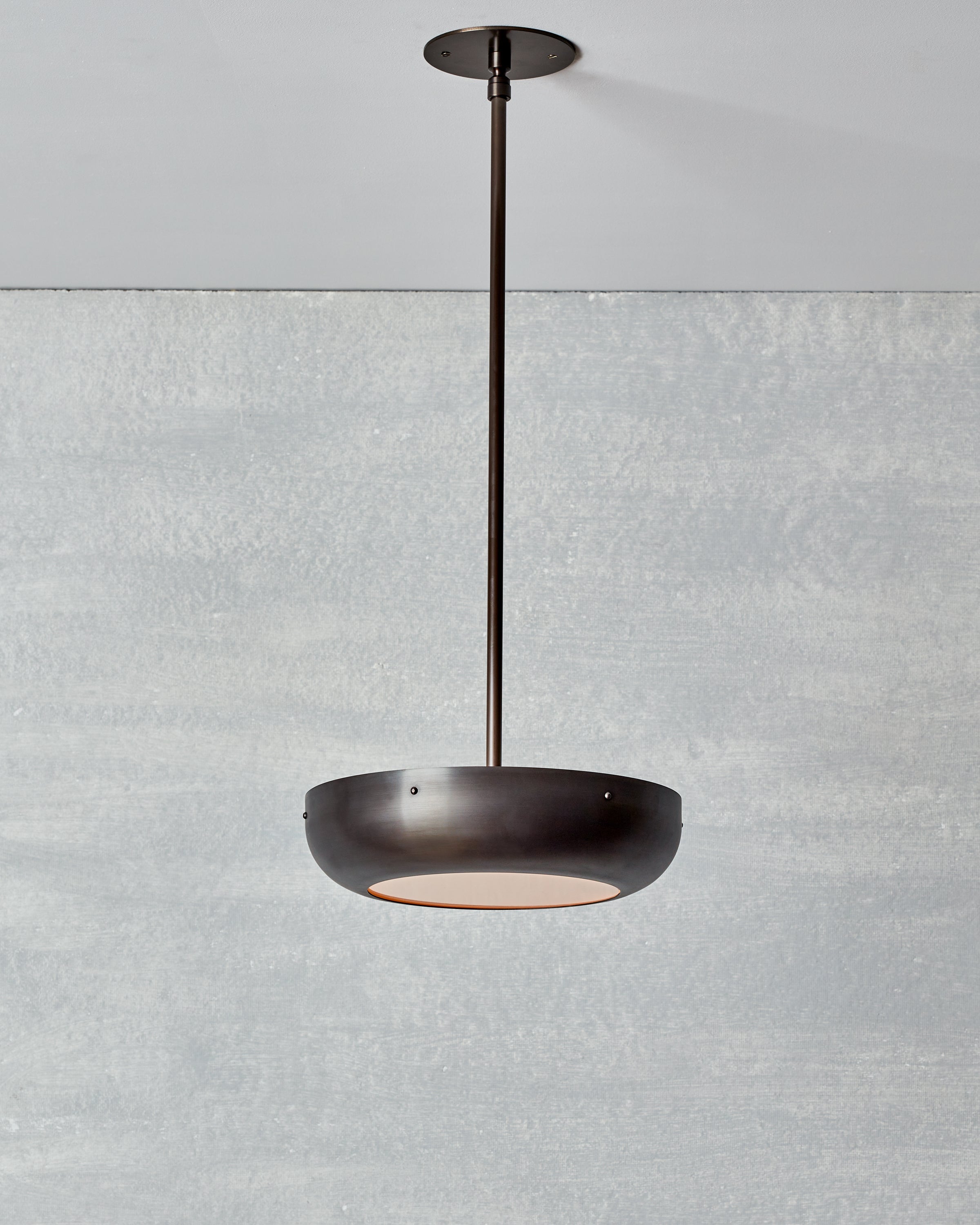 RTO Lighting - LUCILLE MILK GLASS PENDANT - SMALL
