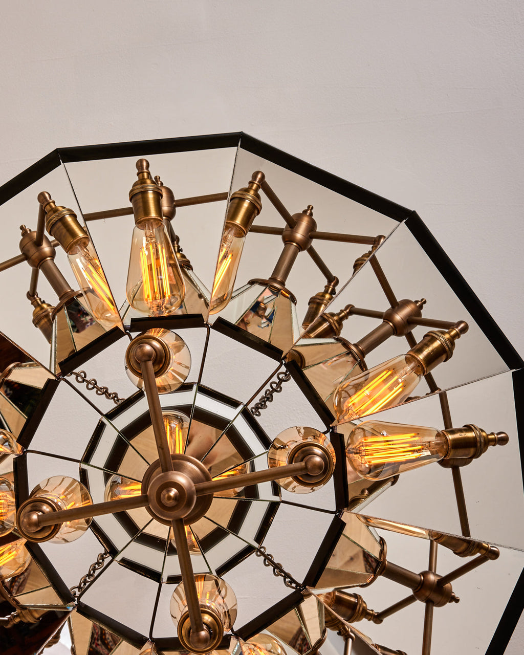 RTO Lighting - CLASSIC MIRROR CHANDELIER