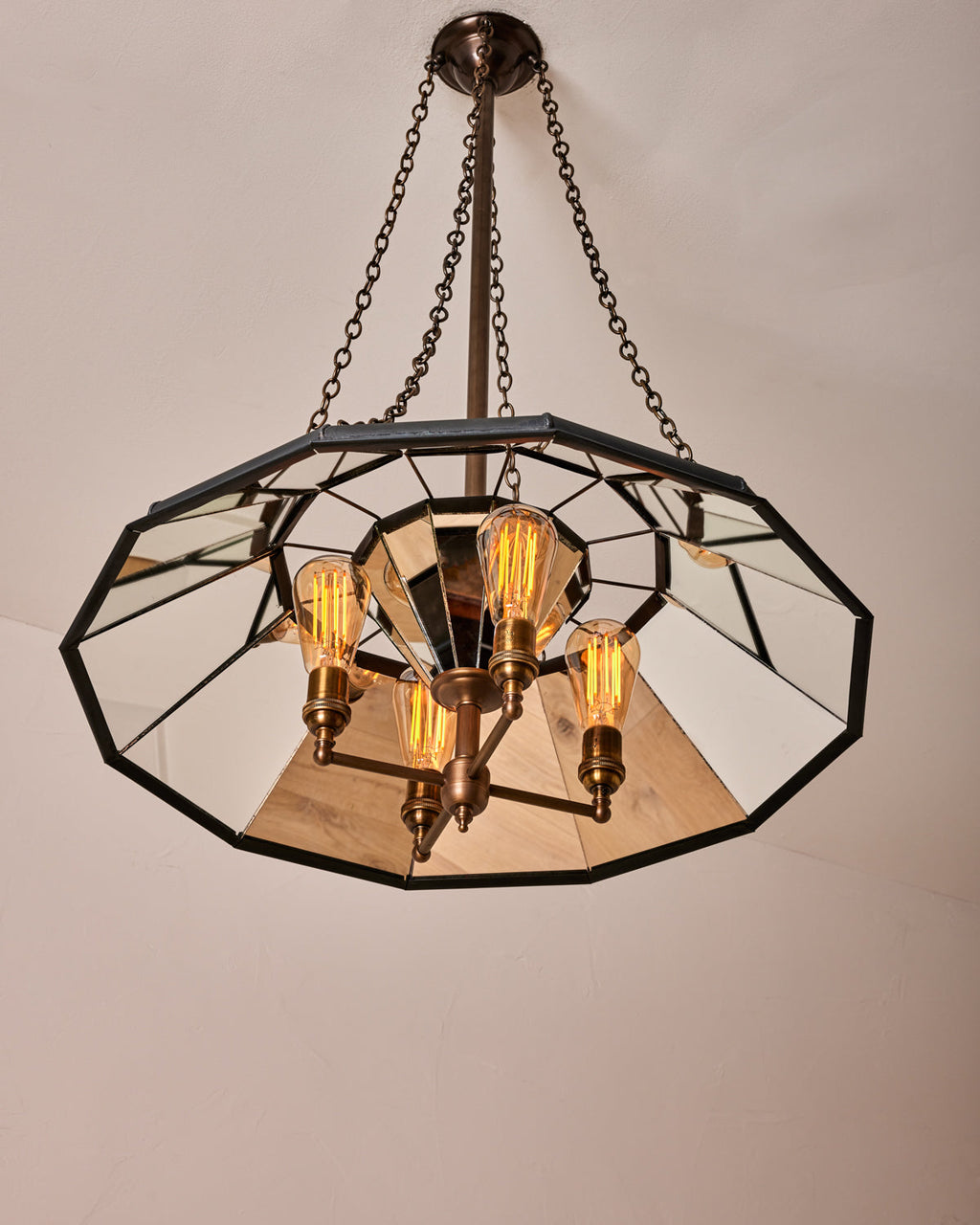 RTO Lighting - CLASSIC MIRROR CHANDELIER