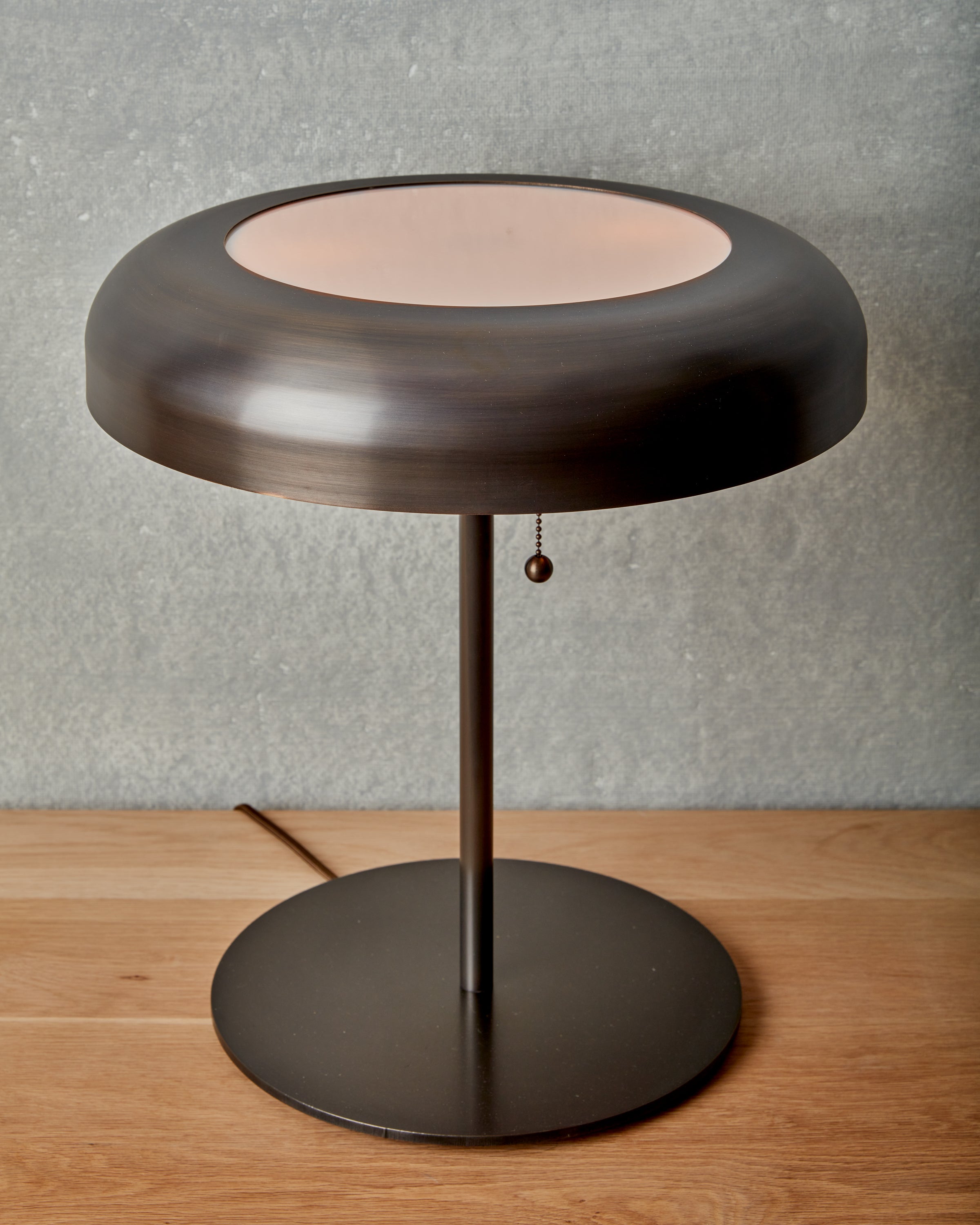 RTO Lighting - LUCILLE MILK GLASS TABLE LAMP