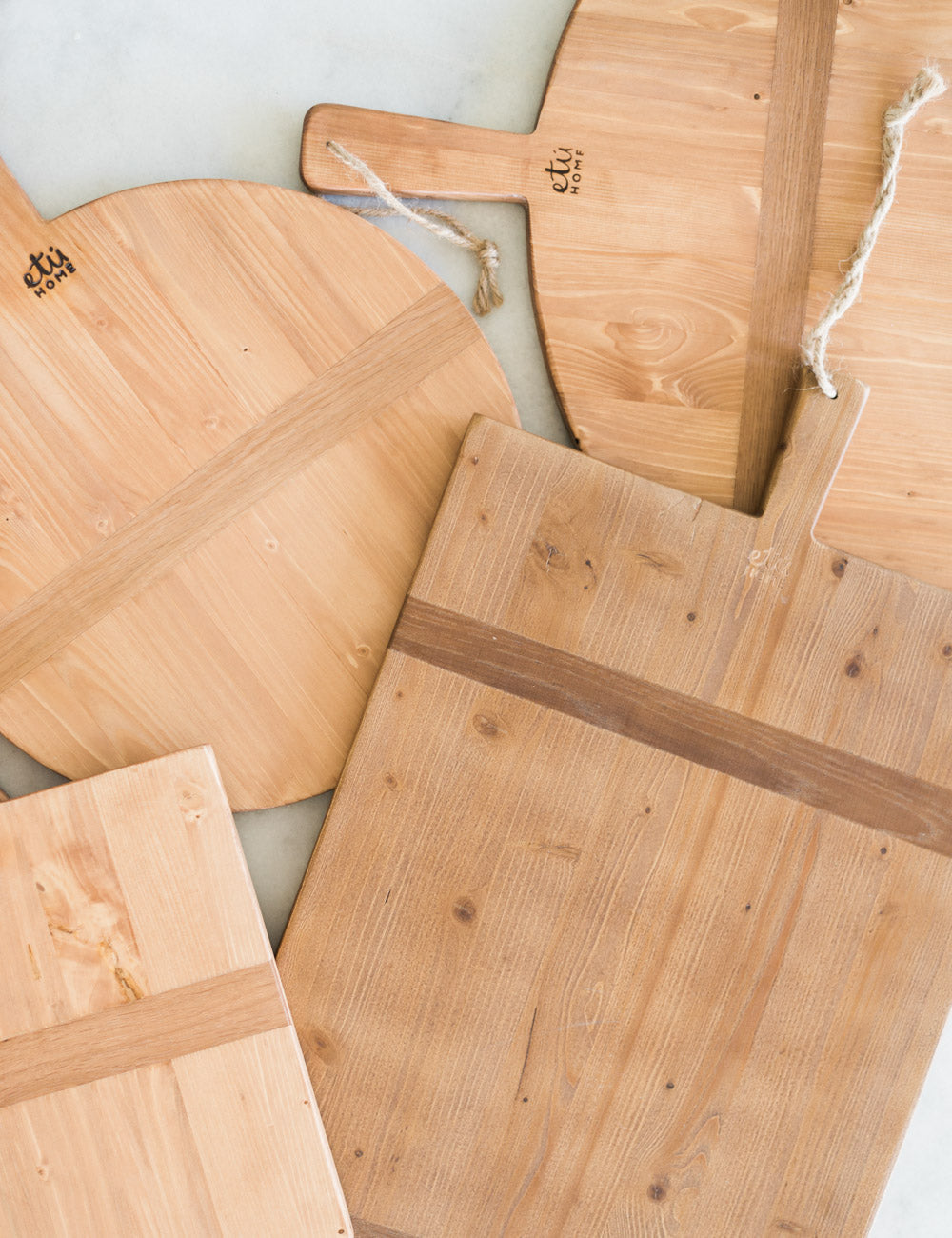 Lulu and Georgia - Handcrafted Rectangular Pine Charcuterie Board by etúHOME