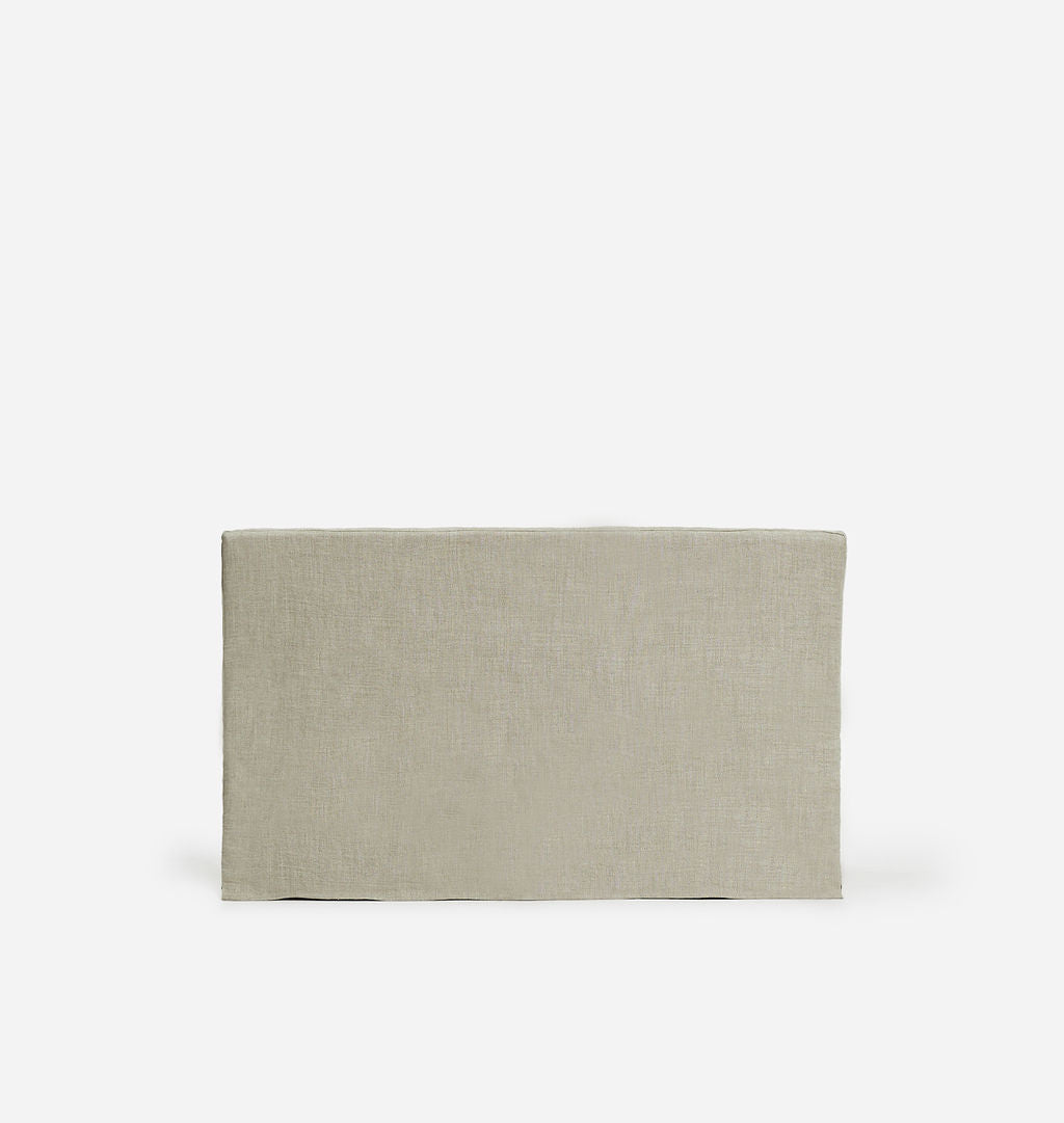 Amber Interiors - Sierra Slipcovered Bench