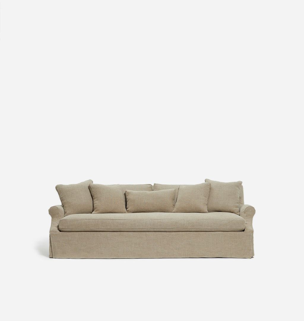 Amber Interiors - Mony Slipcovered Sofa