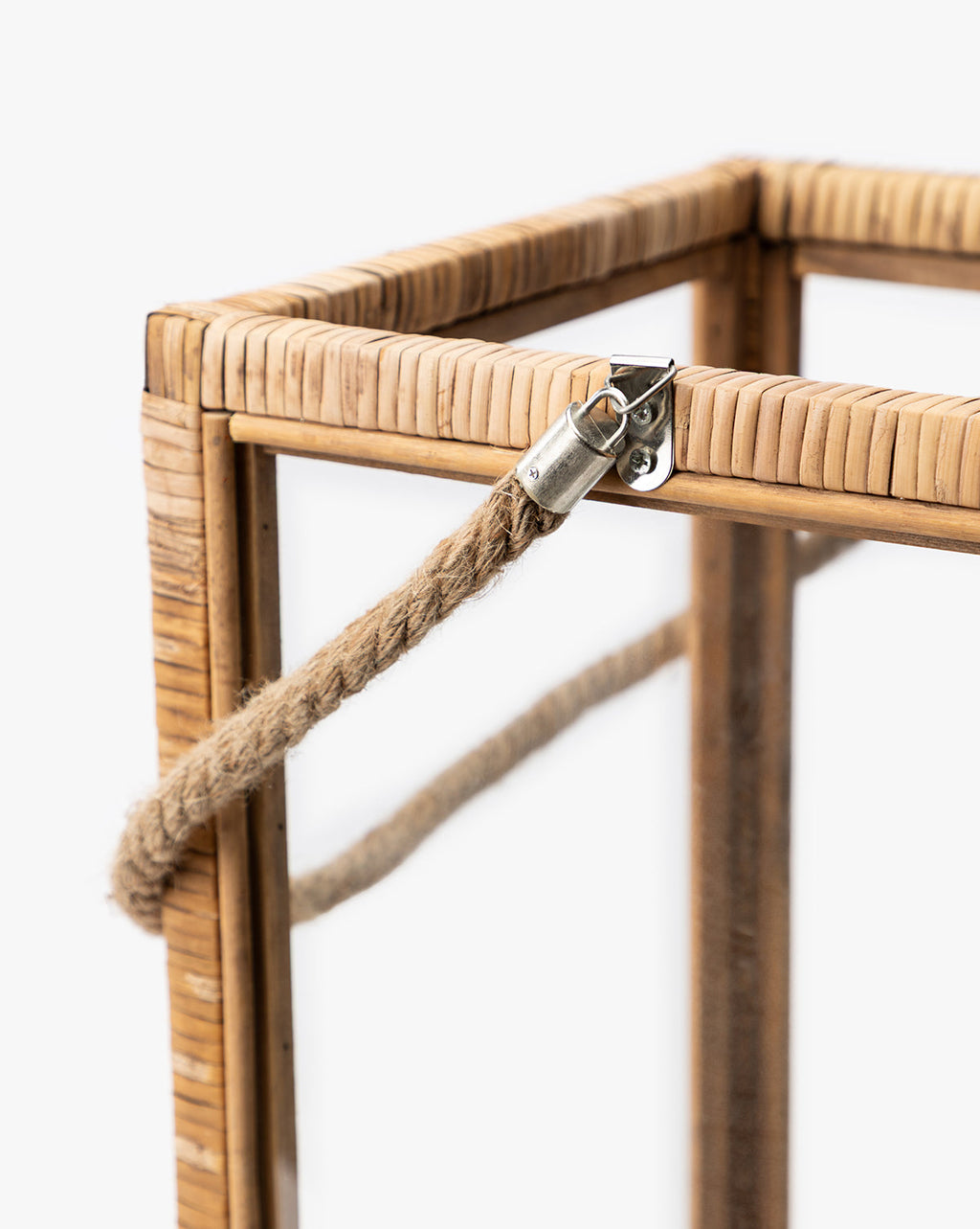McGee & Co - Rattan & Glass Lantern