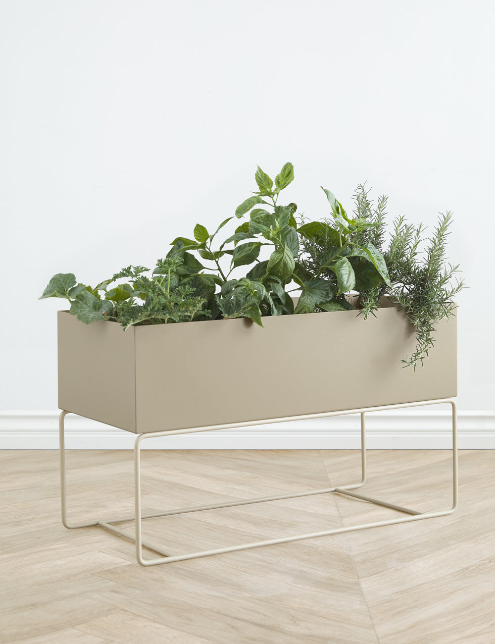 Lulu and Georgia - Ravine Planter Pot, Taupe - Large by Ferm Living