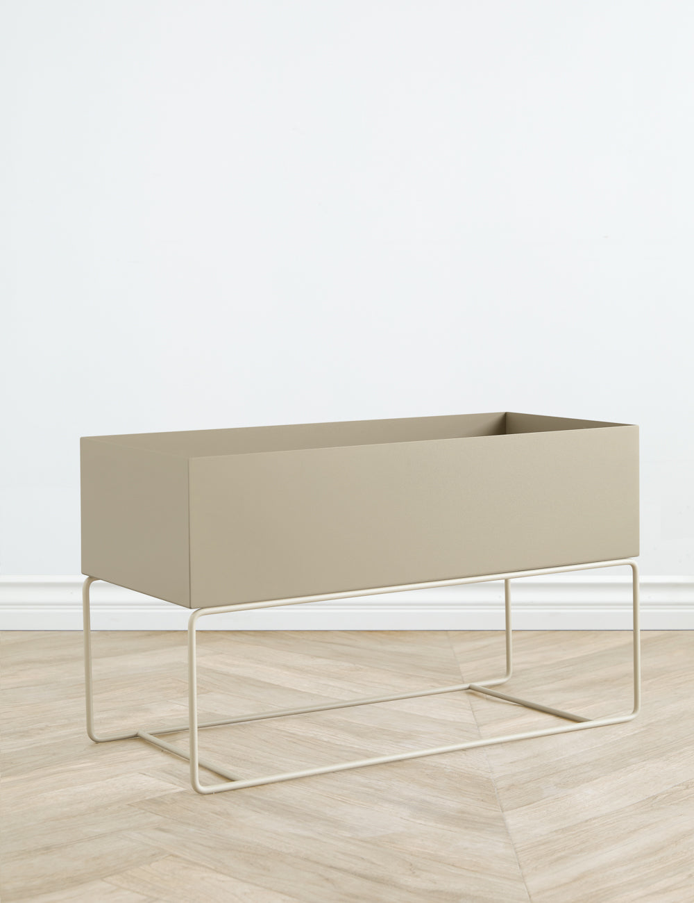 Lulu and Georgia - Ravine Planter Pot, Taupe - Large by Ferm Living