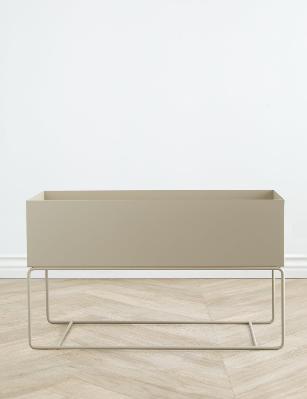 Lulu and Georgia - Ravine Planter Pot, Taupe - Large by Ferm Living