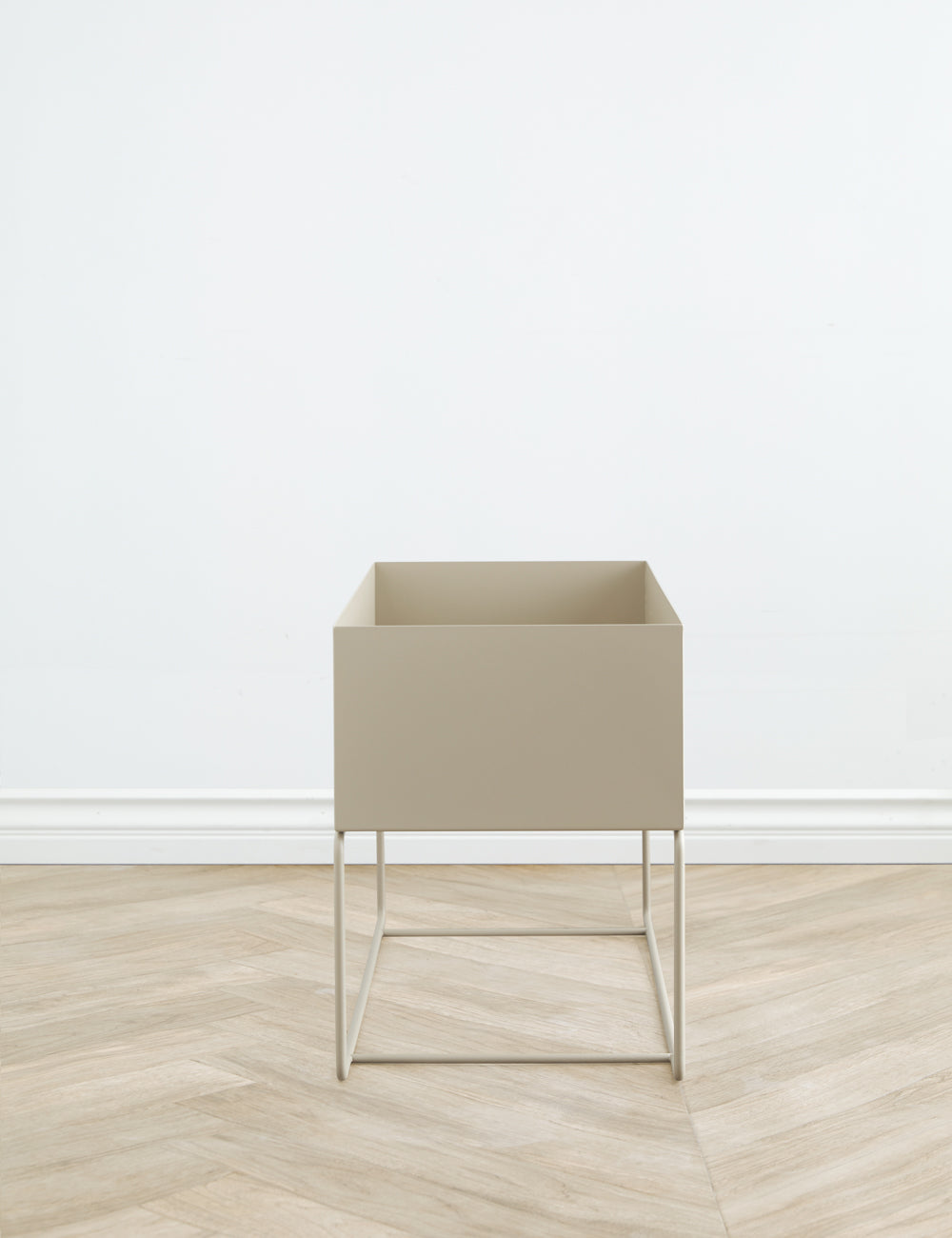 Lulu and Georgia - Ravine Planter Pot, Taupe - Large by Ferm Living