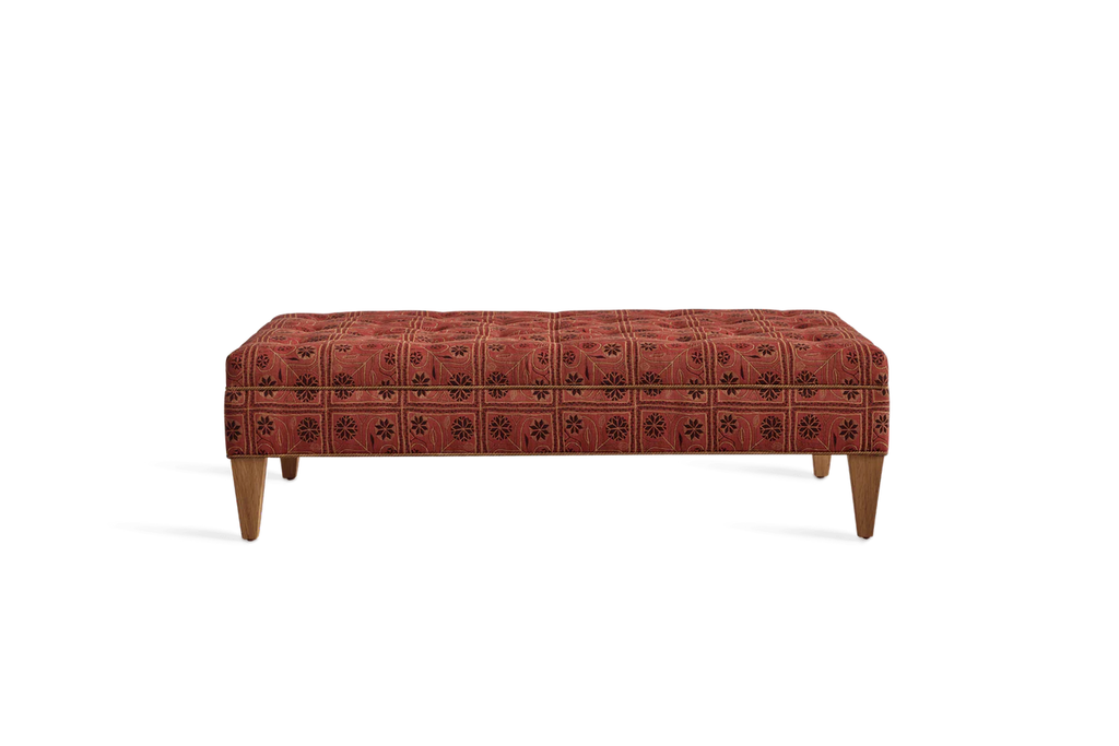 Nicky Kehoe - Rectangular Tufted Ottoman