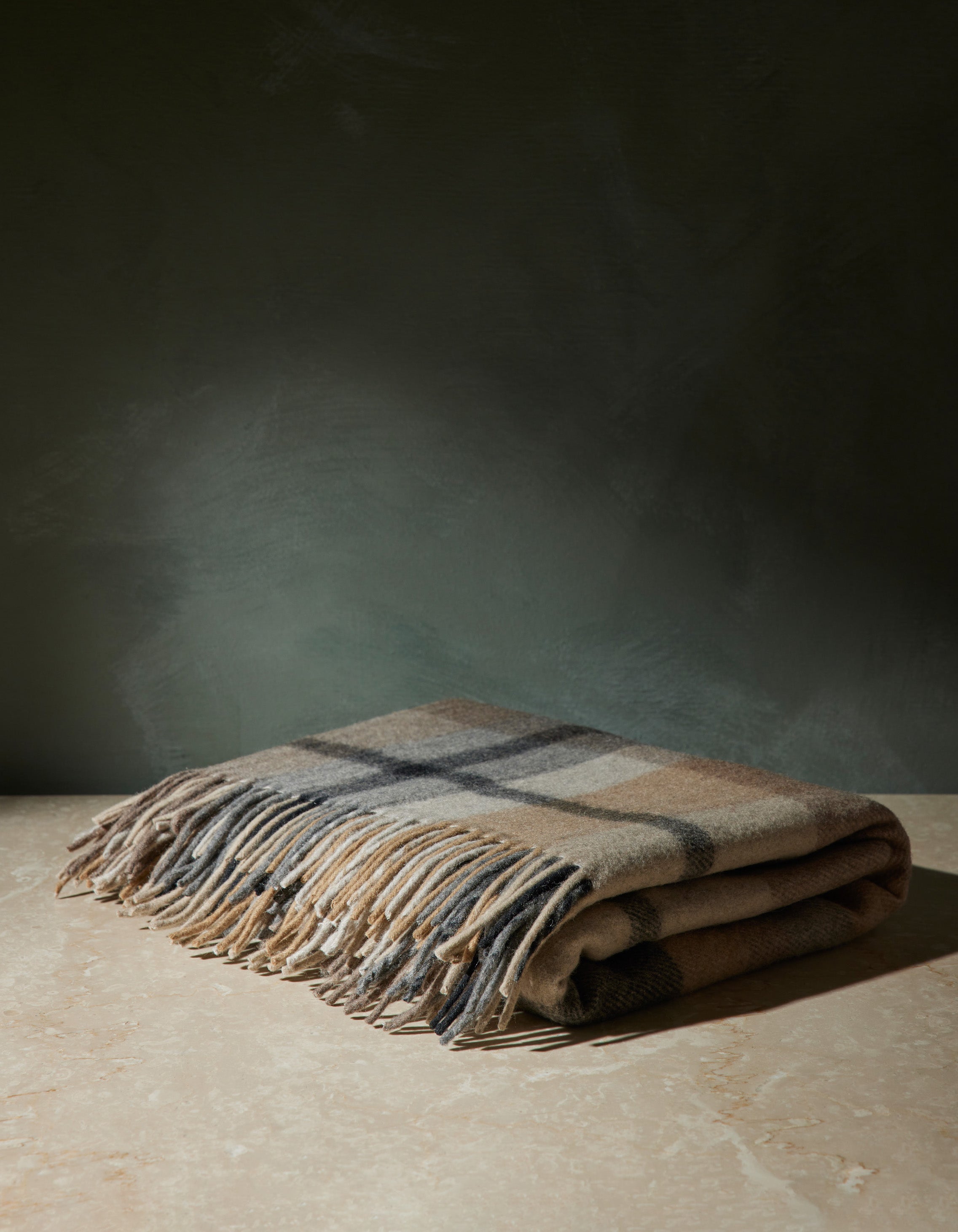 Lulu and Georgia - Recycled Wool Throw by TBCo