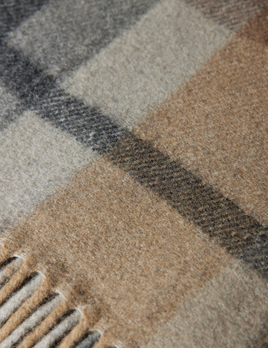 Lulu and Georgia - Recycled Wool Throw by TBCo