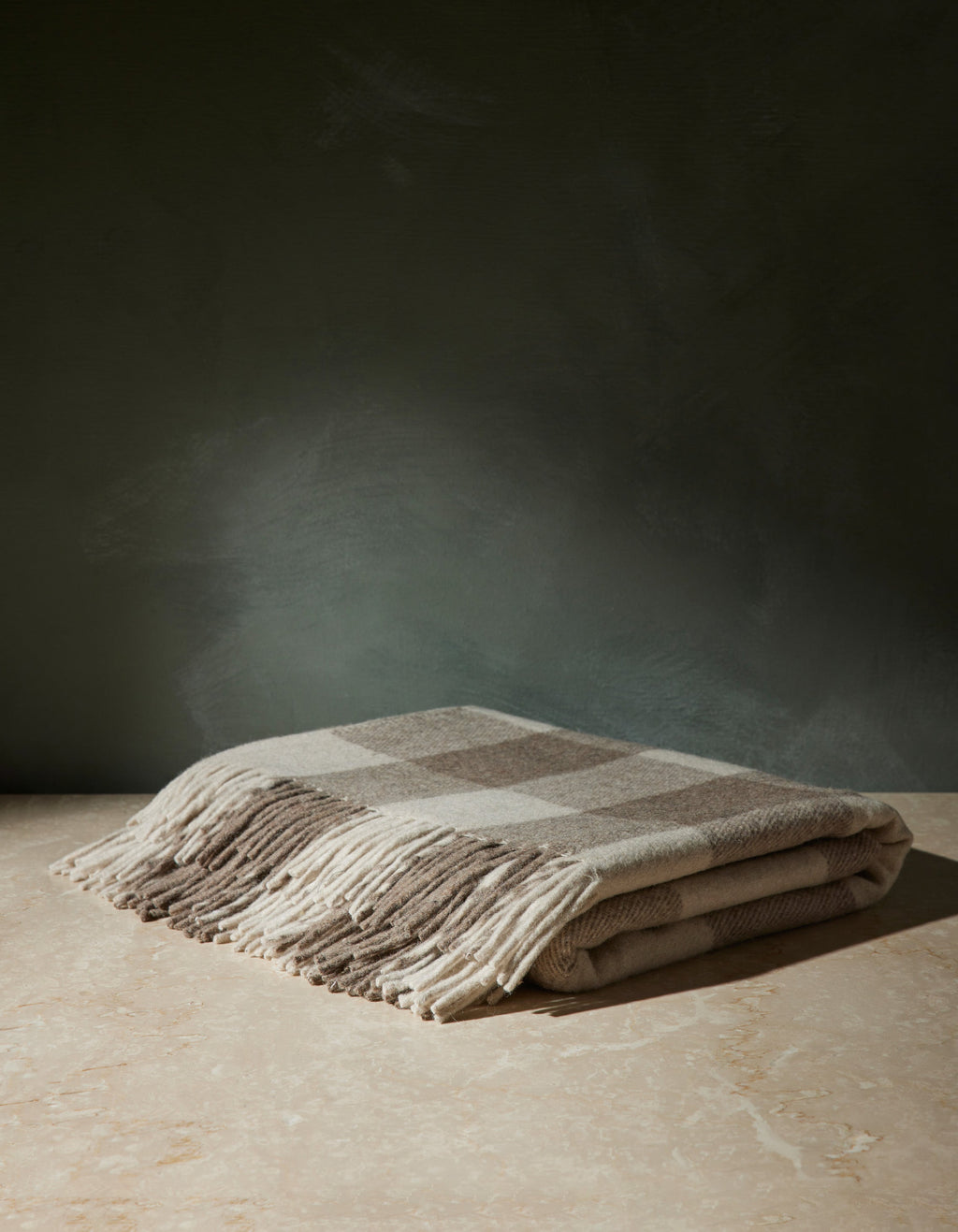 Lulu and Georgia - Recycled Wool Throw by TBCo