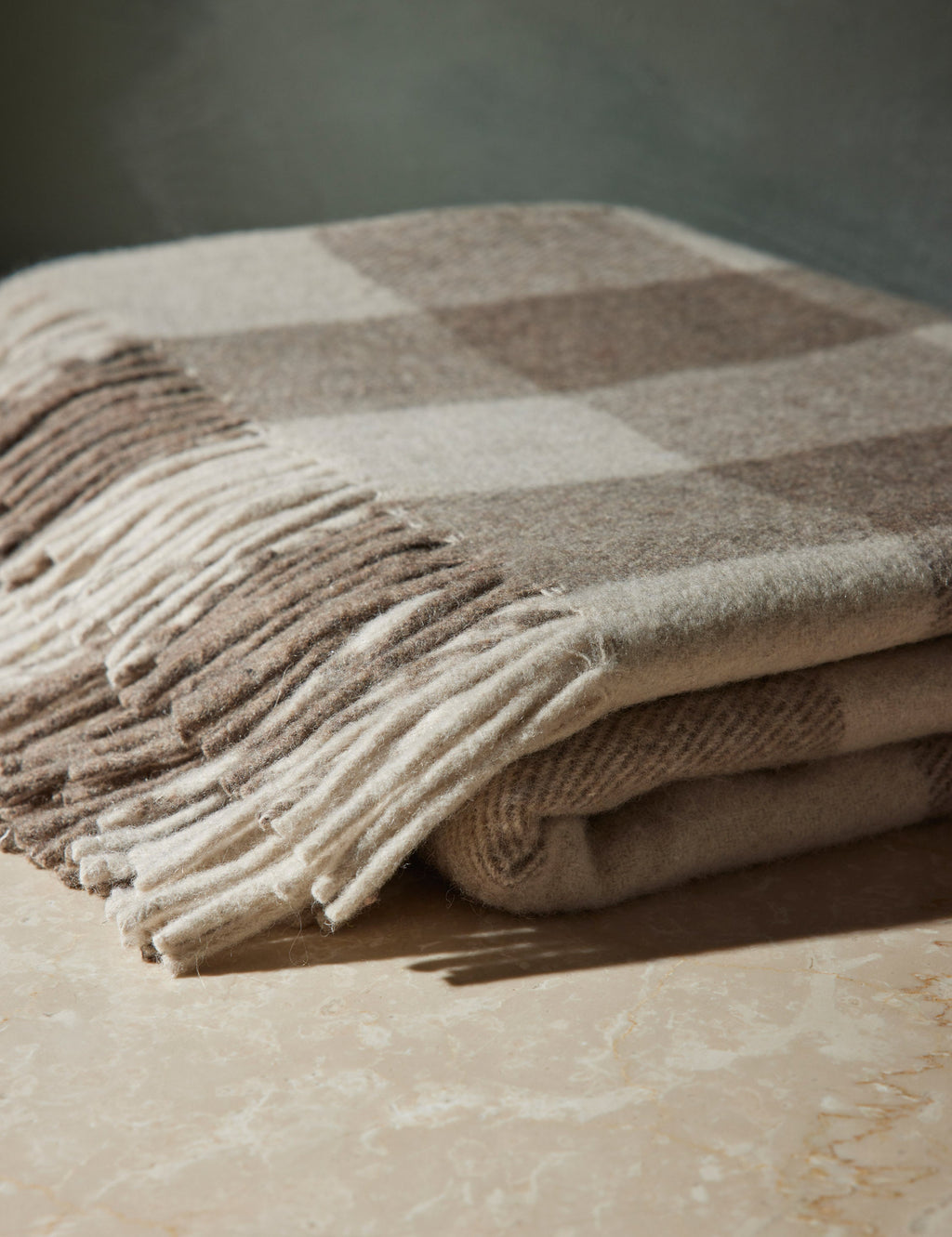 Lulu and Georgia - Recycled Wool Throw by TBCo