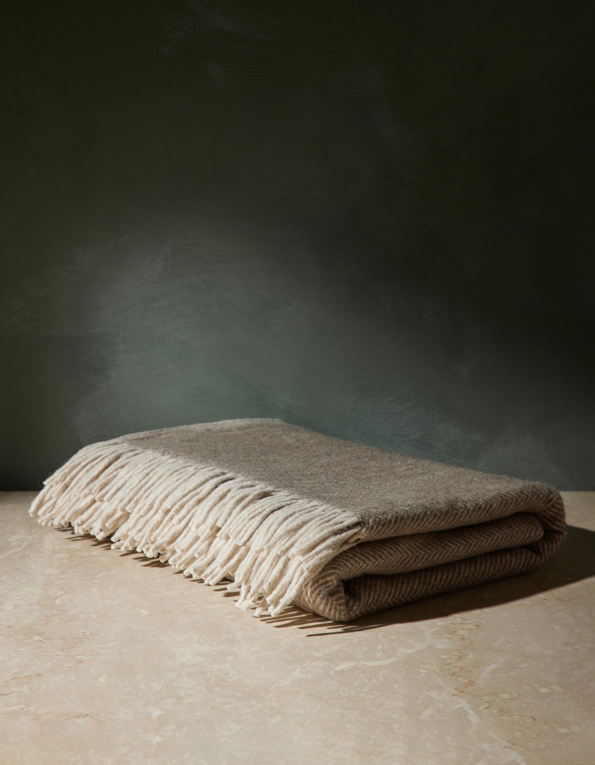 Lulu and Georgia - Recycled Wool Throw by TBCo
